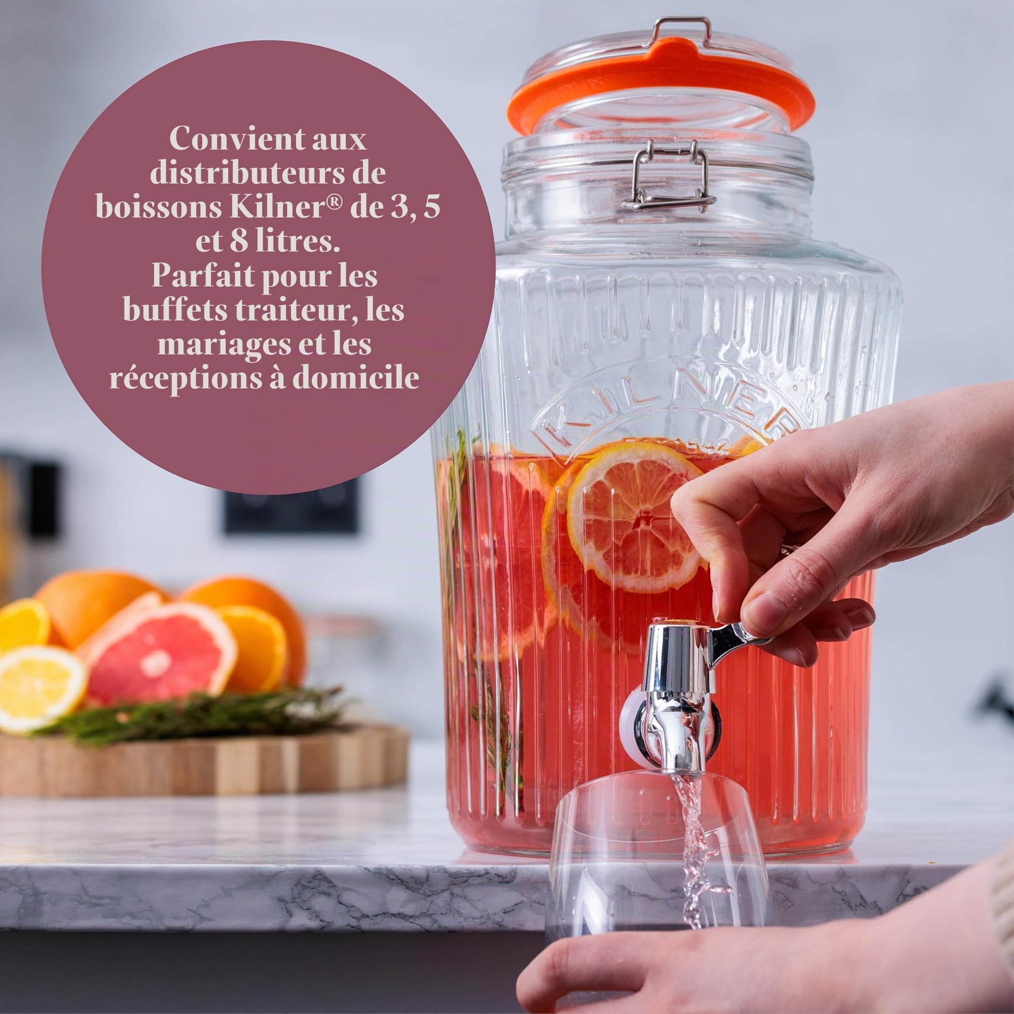 Kilner Robinet de Remplacement pour Distributeur de Boissons Acier