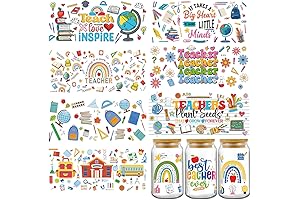 UV DTF Cup Wraps for 16 oz - Customizable Gift & Wood Craft Decoration