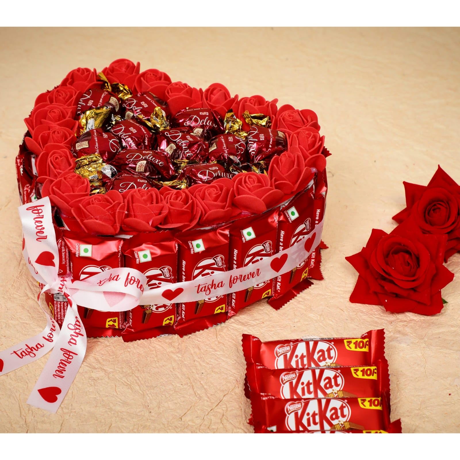 See full amazon price history chart for Tasha Forever Gift Hamper Assorted Chocolate Gift Hamper For Birthday, Anniversary Rakhi Chocolate Gift Combo 18 Kitkat, 11 Deluxe, 20 Artificial Flowers, 1 Kg Tasha Forever Gift Hamper Assorted Chocolate Gift Hamper For Birthday, Anniversary Rakhi Chocolate Gift Combo 18 Kitkat, 11 Deluxe, 20 Artificial Flowers, 1 Kg (B0CBZTN32W) Amazon Price History, Amazon Price Tracker