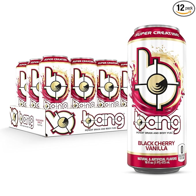 Amazon.com: Bang Black Cherry Vanilla Energy Drink, 0 ...
