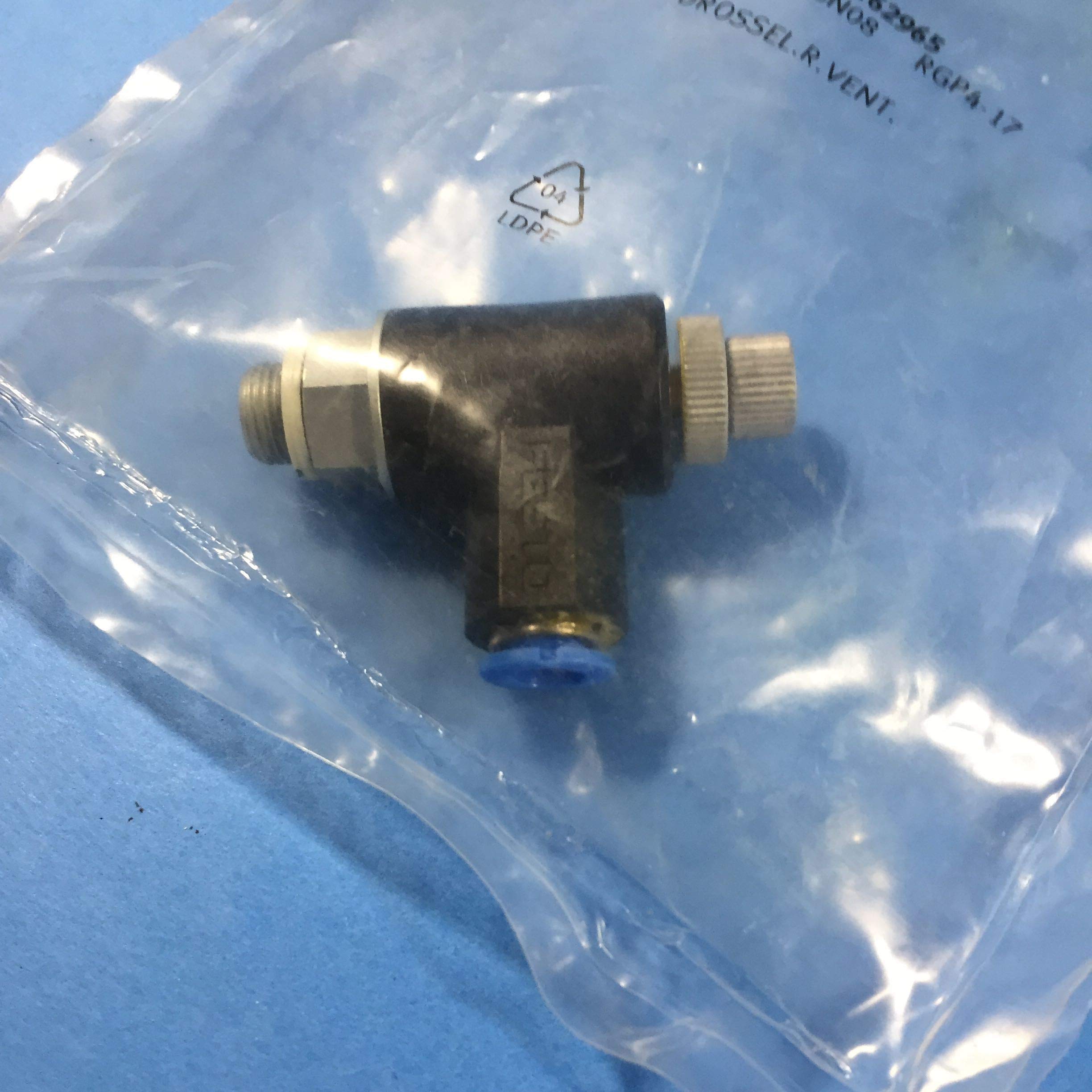 order Q4♡ Festo 162965 1-Way Flow Control Valve, GRLA-1/8-QS-6-RS-B