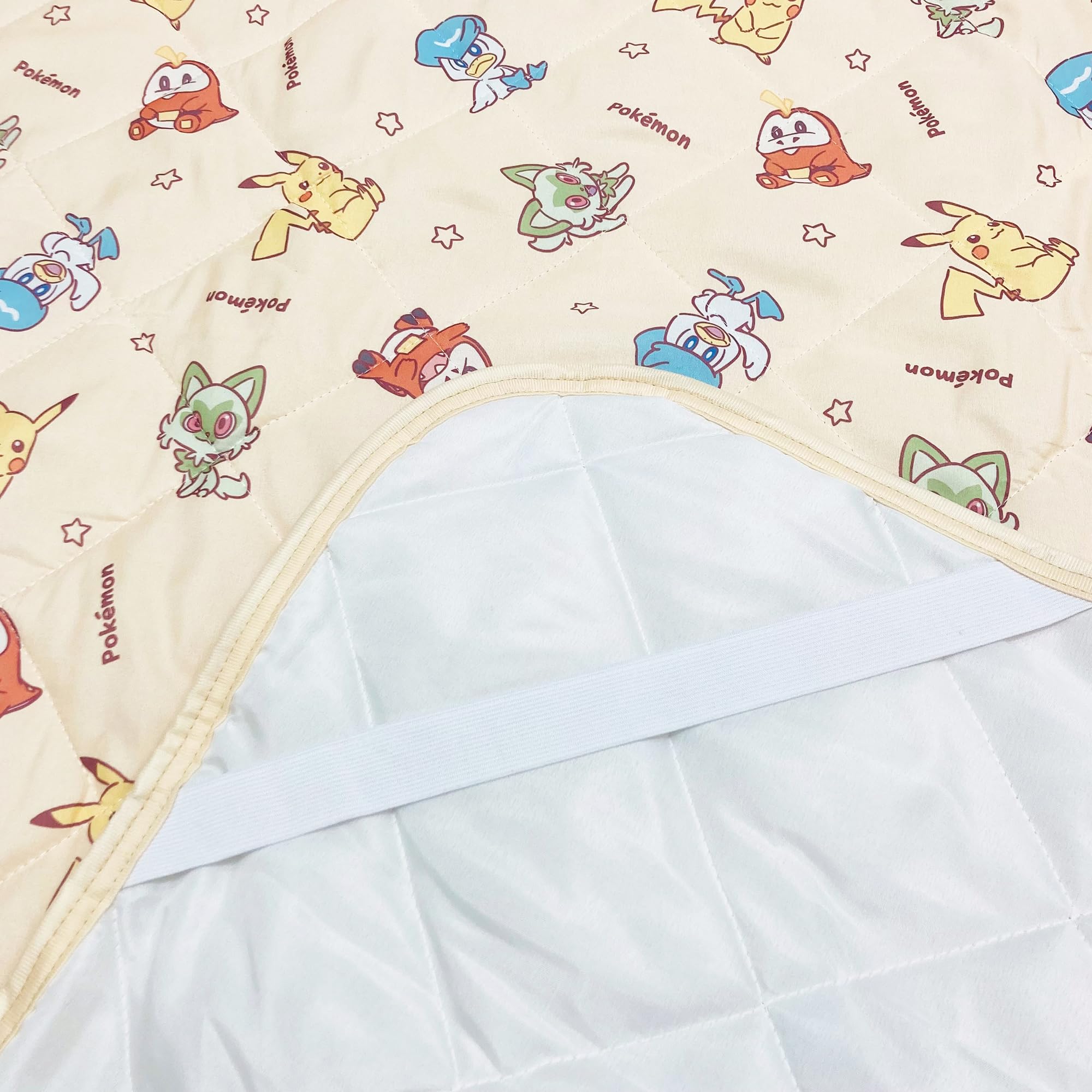 Amazon.co.jp: MORIPiLO ポケモン 敷きパッド シングル (ピカチュウ