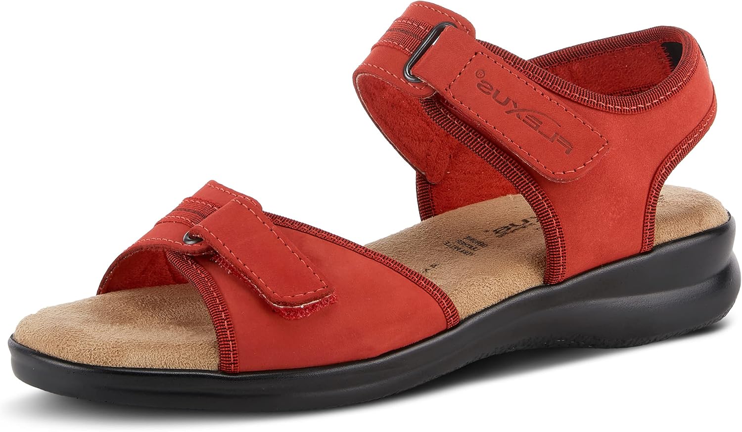 Spring Step Women's Danila Slide Sandal, Red, 40 EU/9 M US
