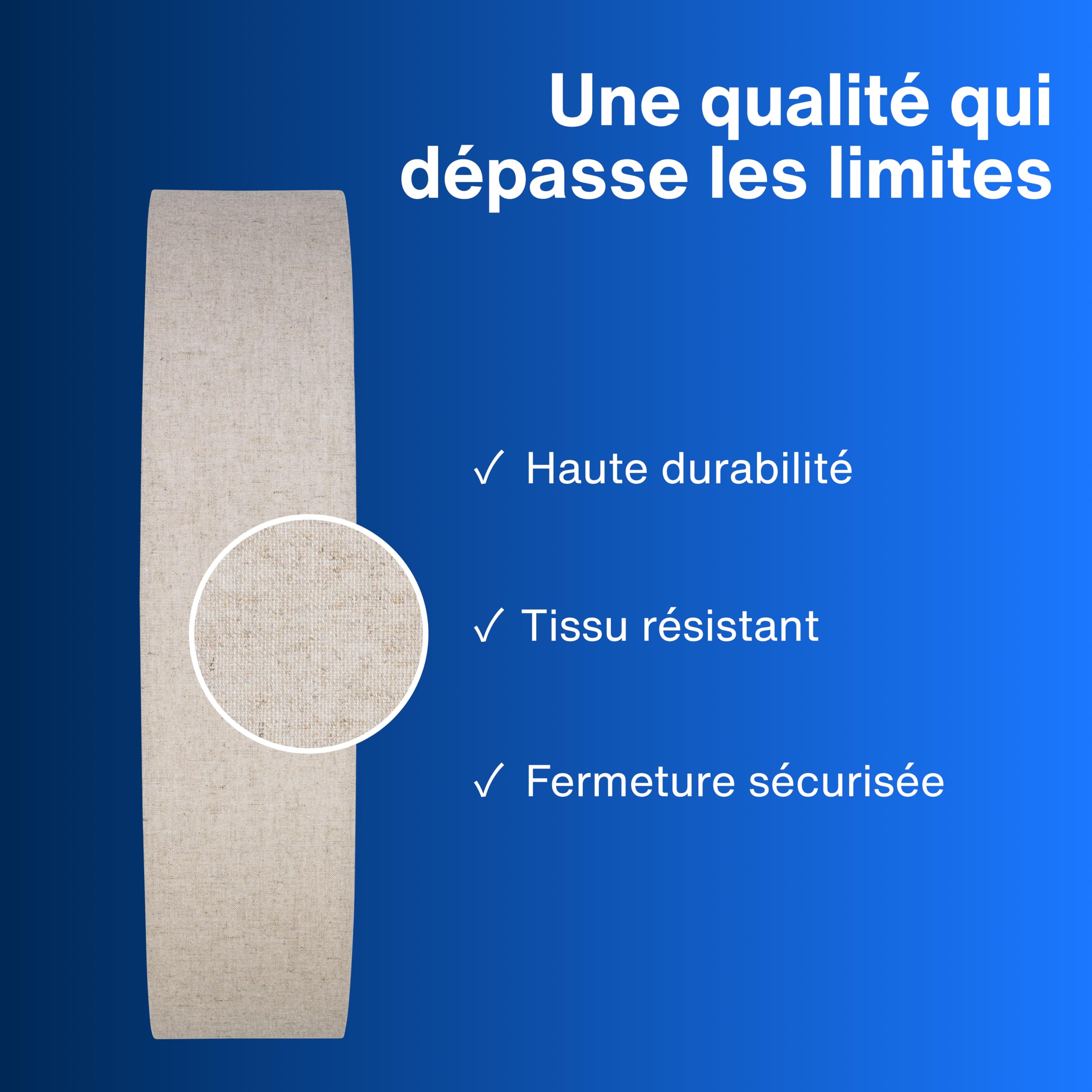 REV Plafonier - 50cm, rond, avec abat-jour en tissu, taupe