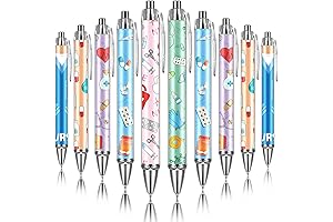 Thenshop Nurse Appreciation Gifts - Pack of 24 Cartoon Pens for Nurses