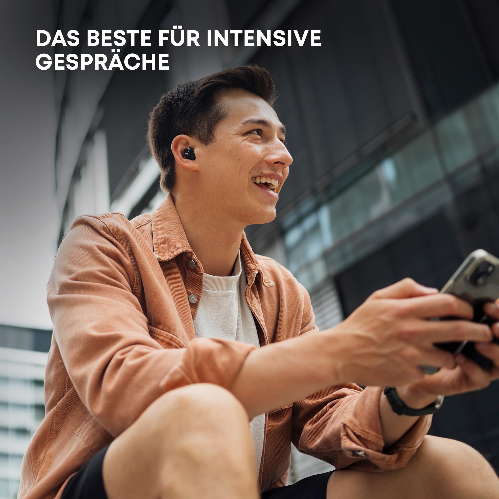beyerdynamic AMIRON 300 True Wireless Kopfhörer mit aktiver Geräuschunterdrückung und Transparency Modus, Earbuds in schwarz, Bluetooth In-Ear, 38 Stunden Akkulaufzeit