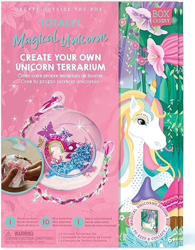 Miniatura 2 de Kit de terrario de unicornios totalmente mágicos en caja de recuerdo para hacer y exhibir
