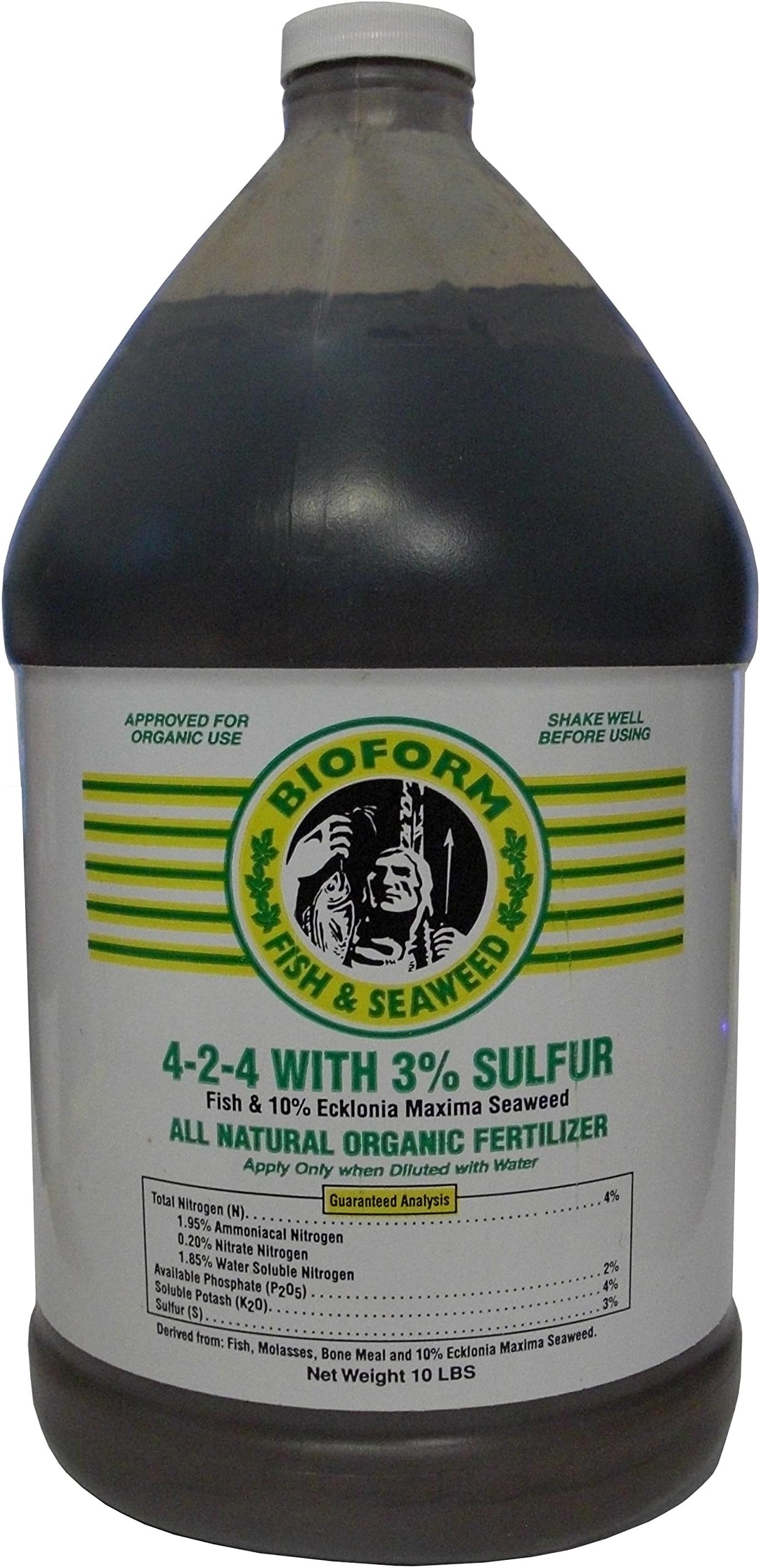 Fish & Seaweed Liquid Organic Fertilizer Gallon