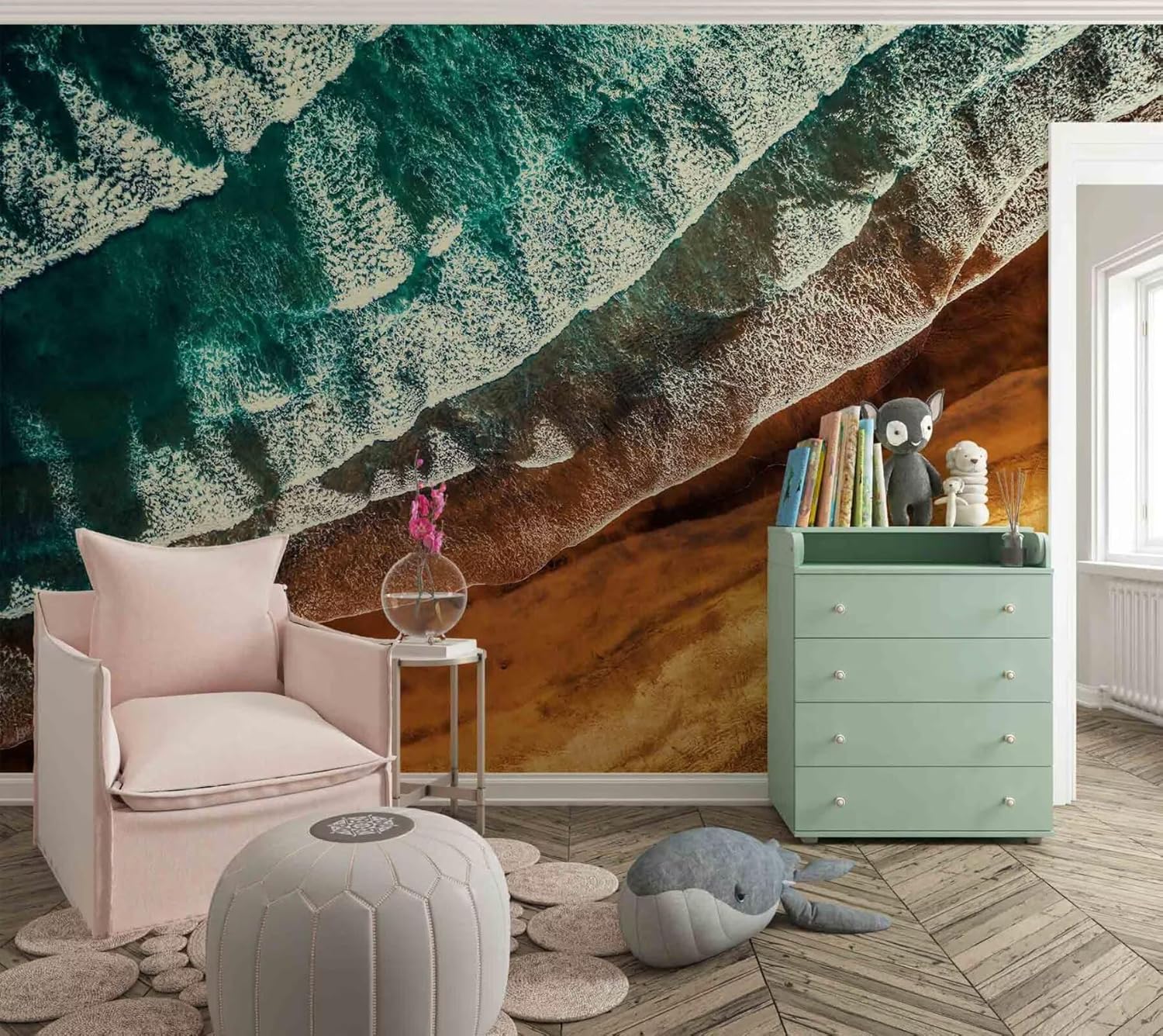 Wall Murals Peel and Stick ，Canvas murals Wallpaper Removable Waterproof Large Wallpaper for Living Room Bedroom (A12, 137×98inch)