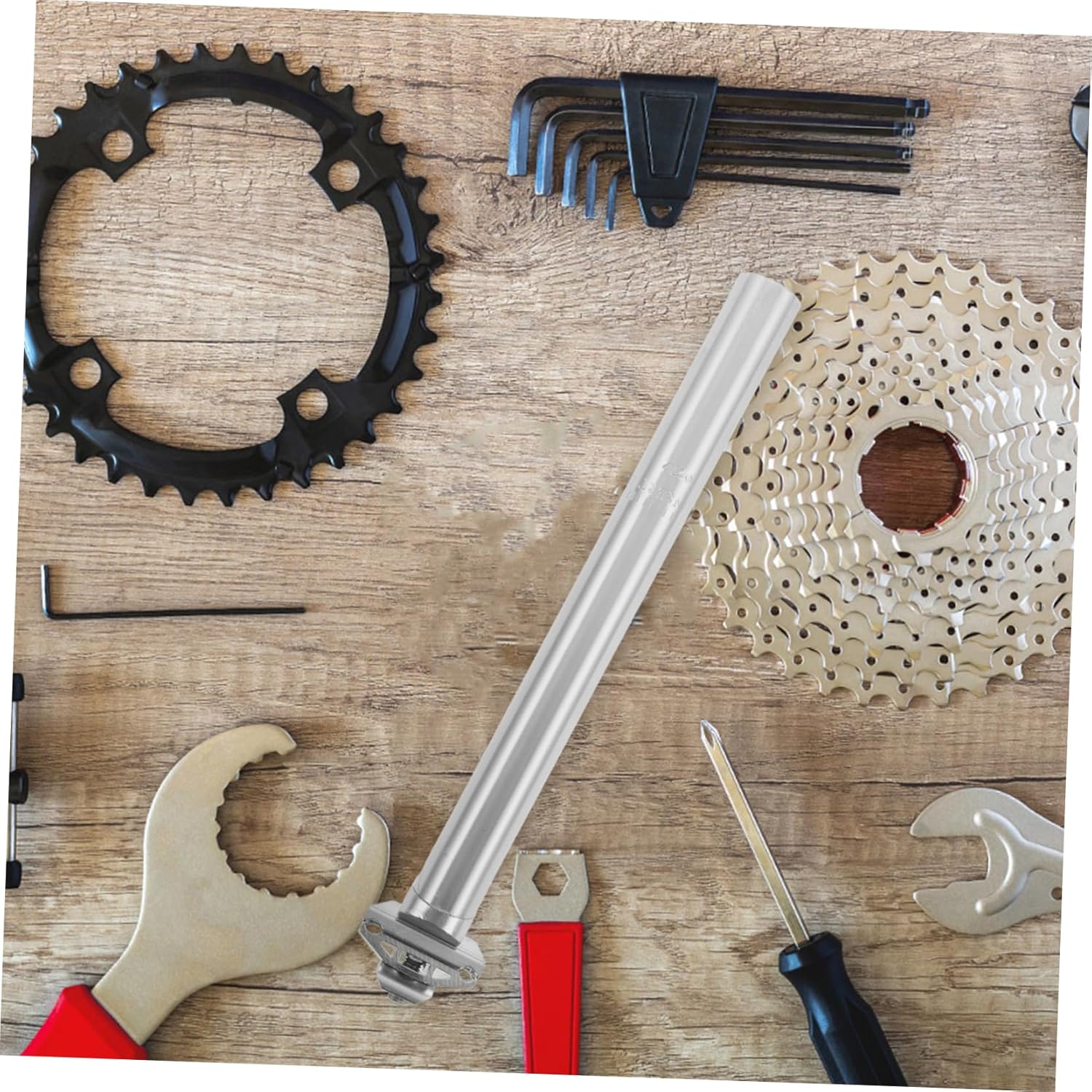 BESPORTBLE Seat Post Replacement Seatpost Dropper Post Lever Mountain Bike Fixed Gear Seatpost Sitting Tube