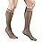 Truform Sheer Compression Stockings, 15-20 mmHg, Women\'s Knee High Length, 20 Denier, Taupe, Medium