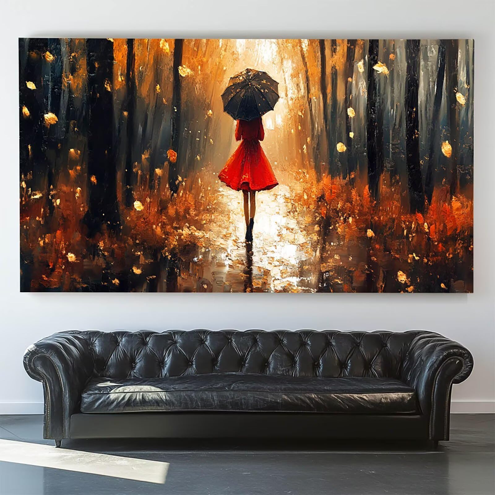 Pintar por Numeros Adultos Árbol, Pintar por Numeros Niños Kit Manualidades Adultos Mujer Cuadros para Pintar por Numeros Pintura Acrílico, Cuadros Decorativos Regalos Para Mujer 80X160cm 7w-3-7
