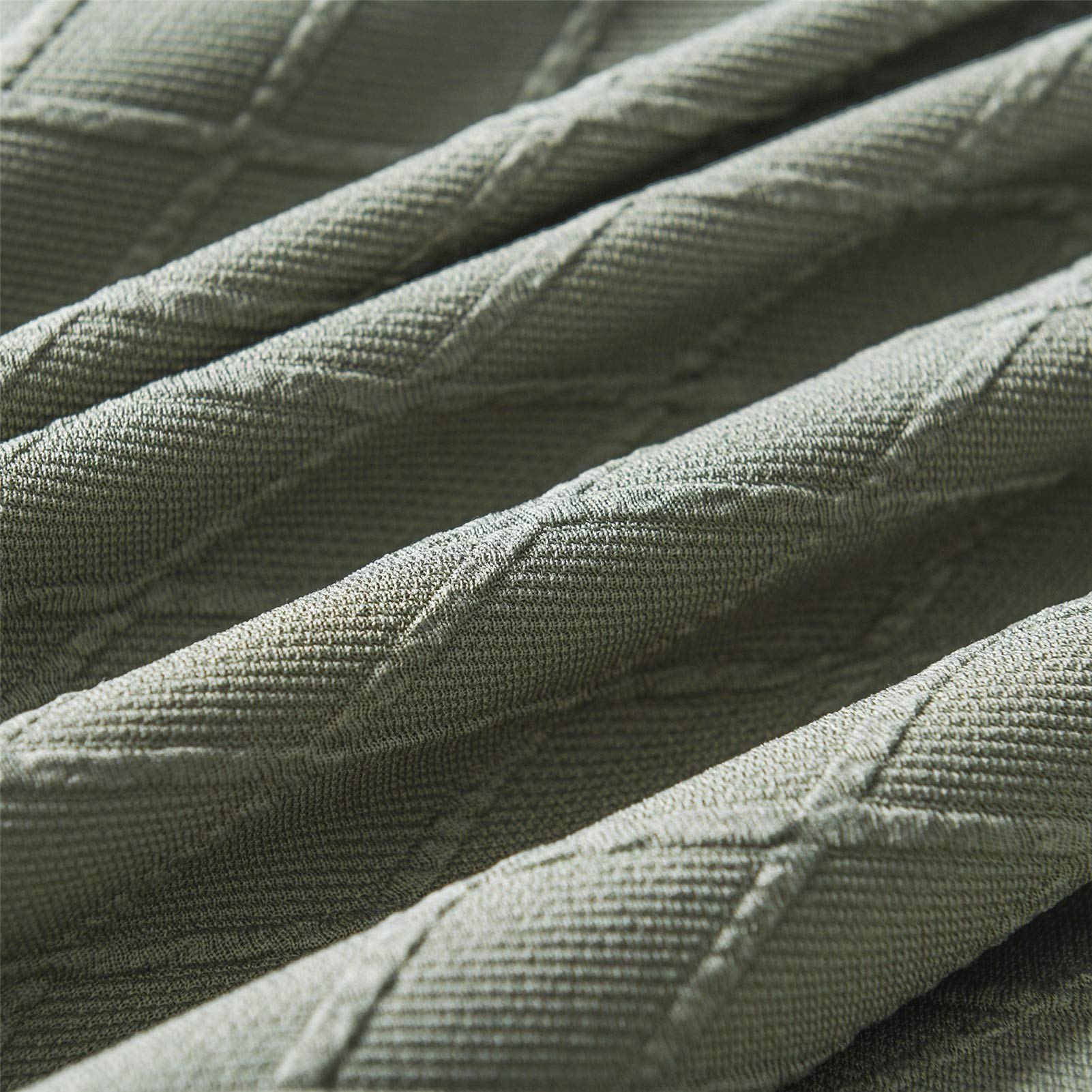 Sofa Überwürfe Jacquard sofabezug Sofa überzug Elastische Stretch Spandex Couchbezug Sofahusse Sofa Abdeckung, Couchhusse Spannbezug für Sofa mit Armlehne (Grün,M)