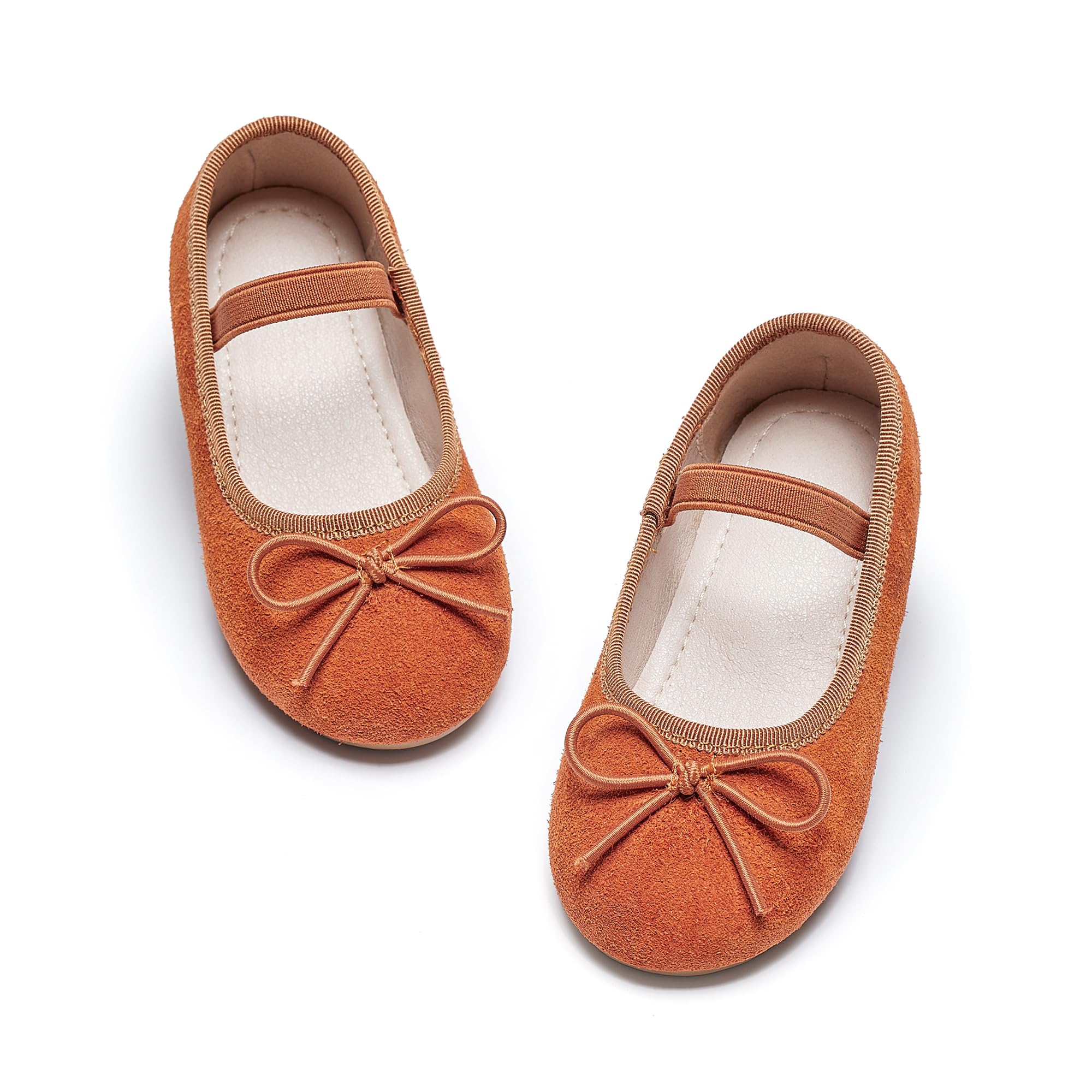 Kiderence Toddler Girls Dress Shoes Little Kids Mary Janes Ballet Flats Toddler