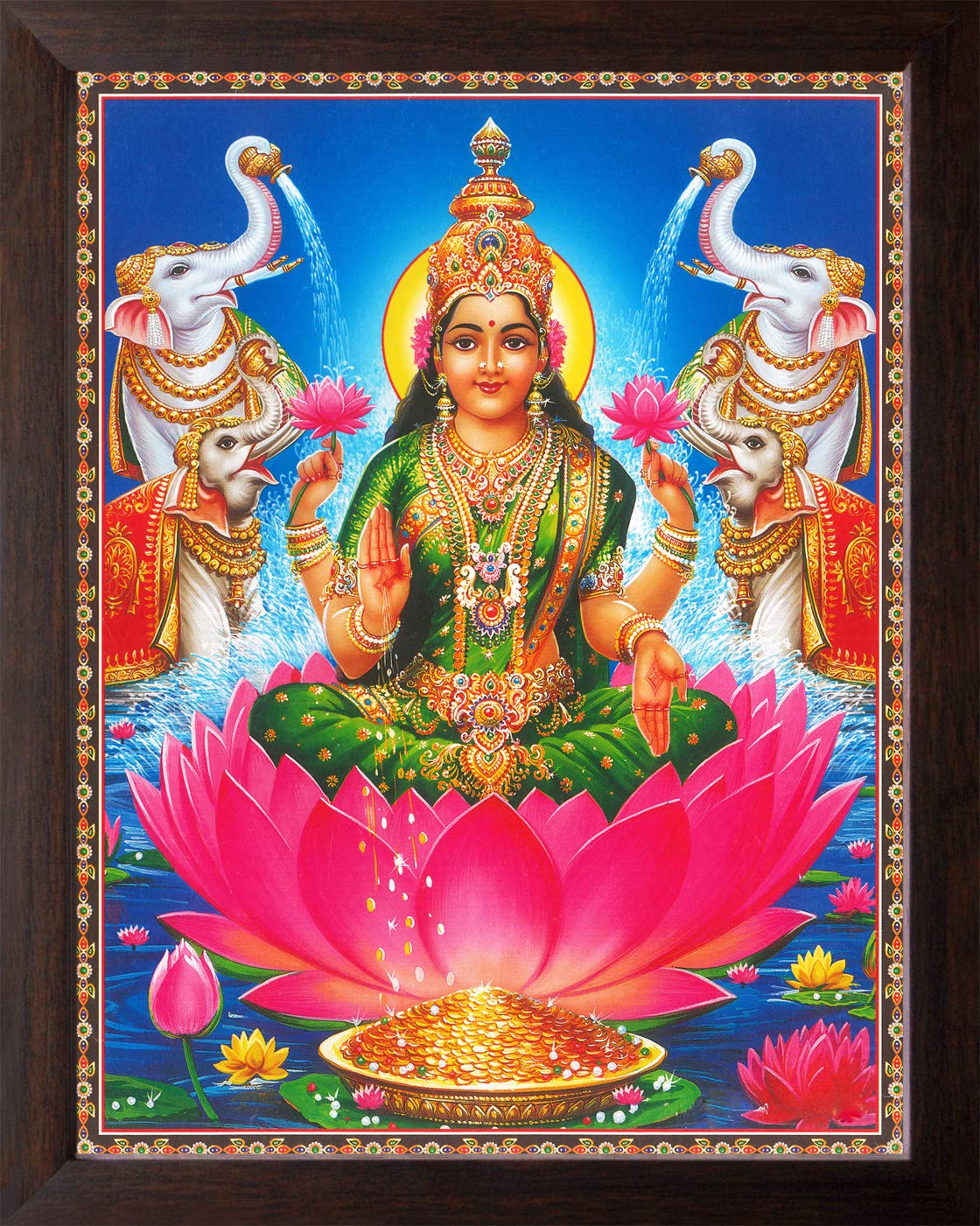 Maa Laxmi Artwork - Religious Home Decor -23
