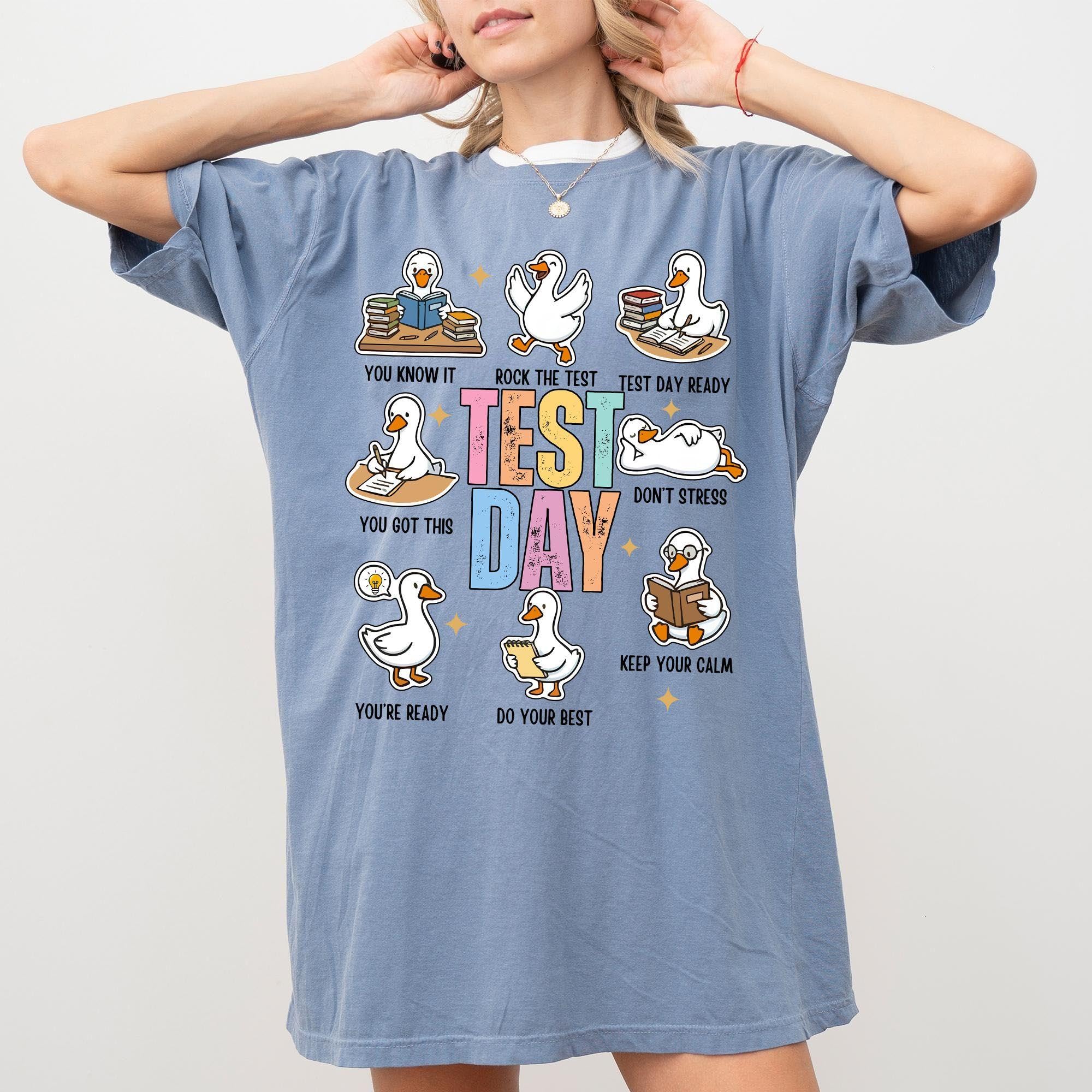 Testing Day Shirt – Comfort Colors …
