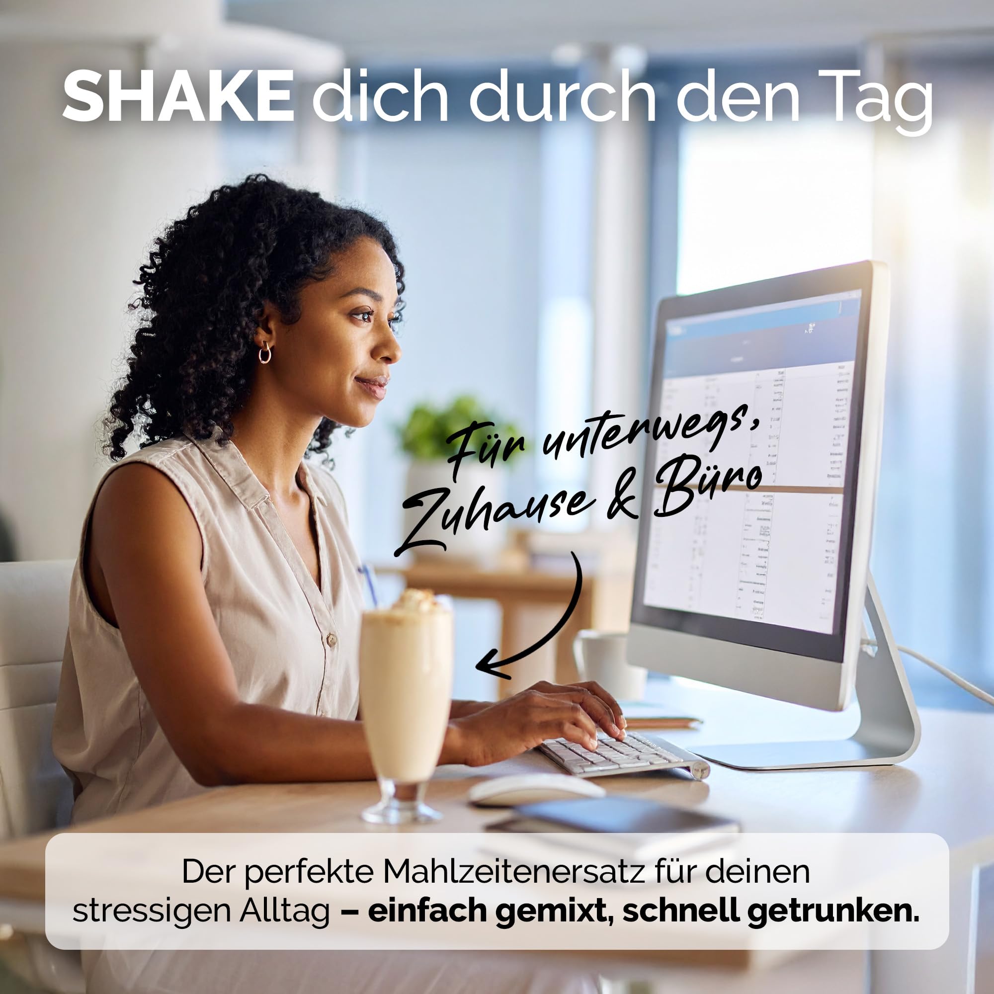 OFFSET Nutrition Abnehm Shake Cookie [nur 208 KCAL pro Shake] - 28 Portionen | Mahlzeitersatz | Diät Shake mit 24 Vitaminen & Mineralien | Glutenfreie Trinkmahlzeit