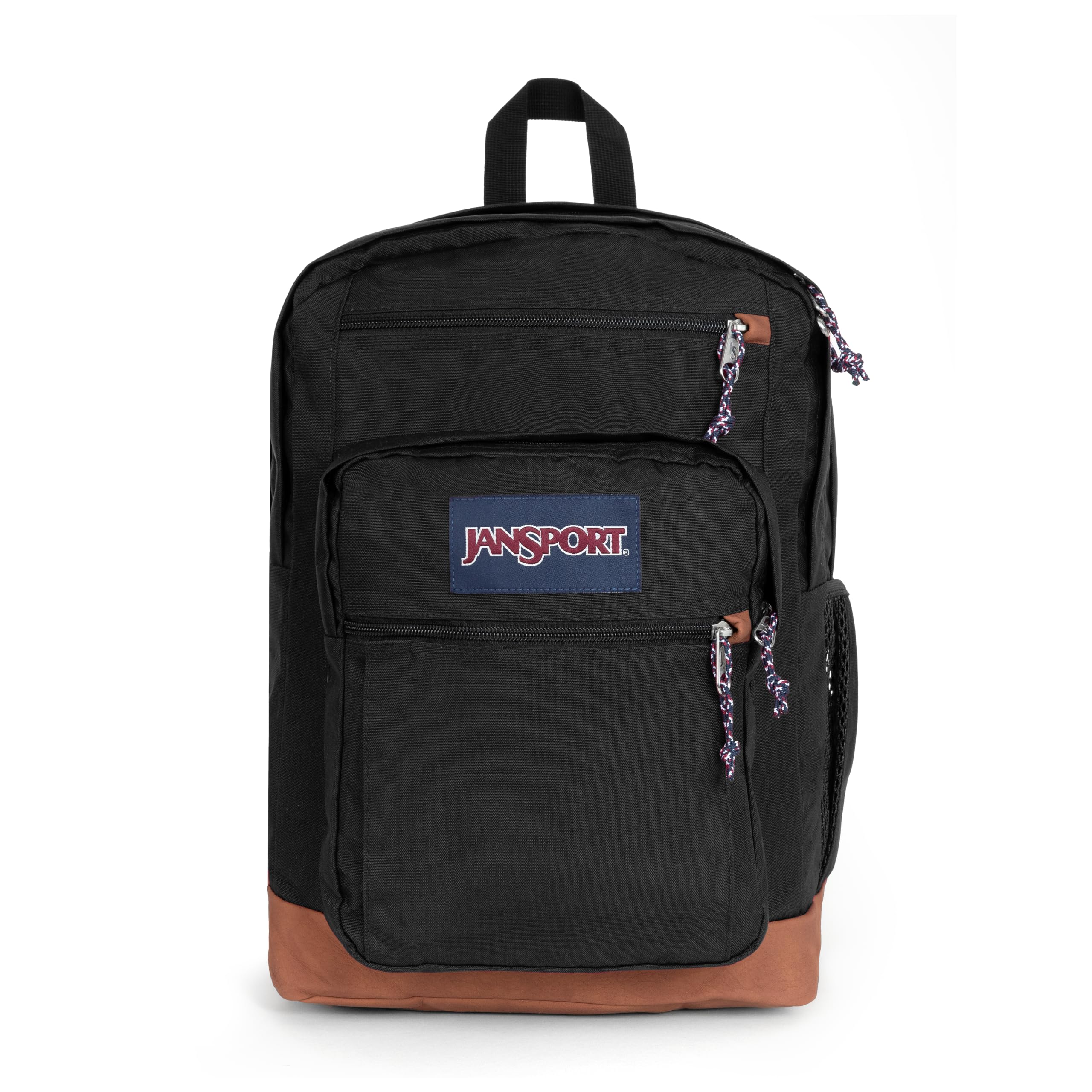 JanSport Unisex Cool Student Classic Bag, Black and silver, 43X25X33