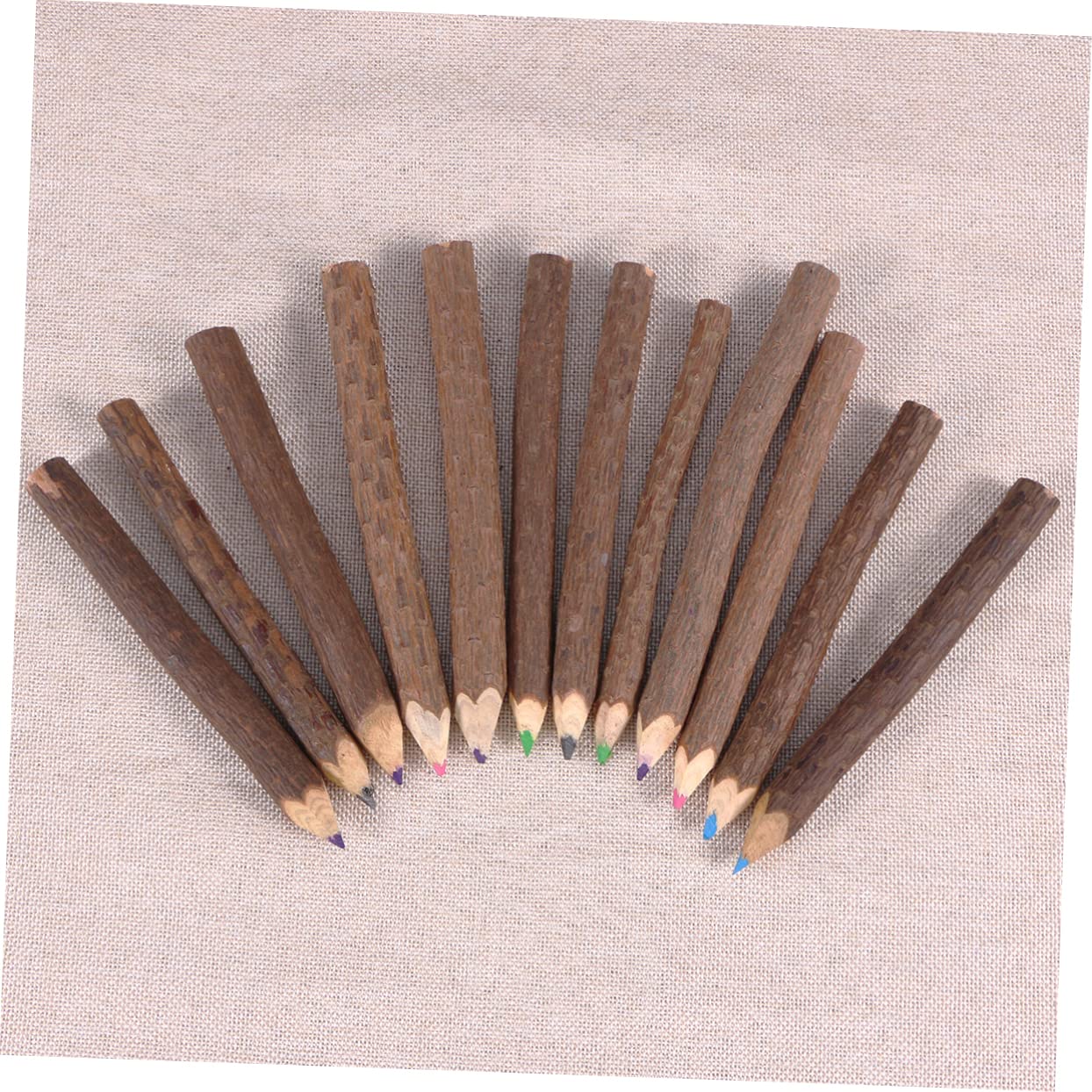 24pièces Crayons De Couleur Branches De Ensemble De Crayons Artistiques Pour Événements Créatifs