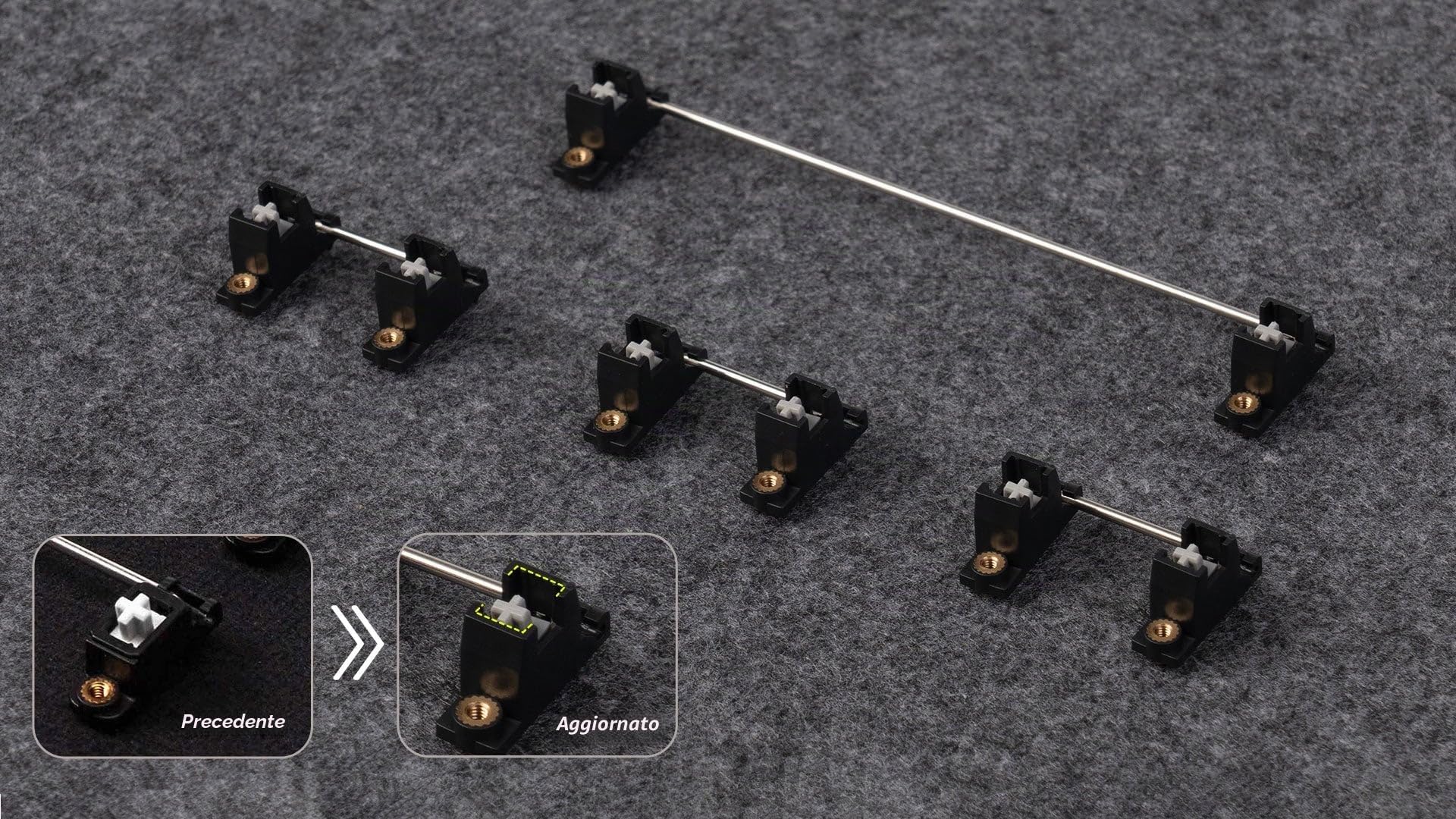 Keychron K2 HE Special Edition Black – Tastiera Wireless 75% ISO-IT con Switch Magnetica Gateron Double-Rail, Keycaps OSA PBT, Rapid Trigger, RGB e QMK Nera