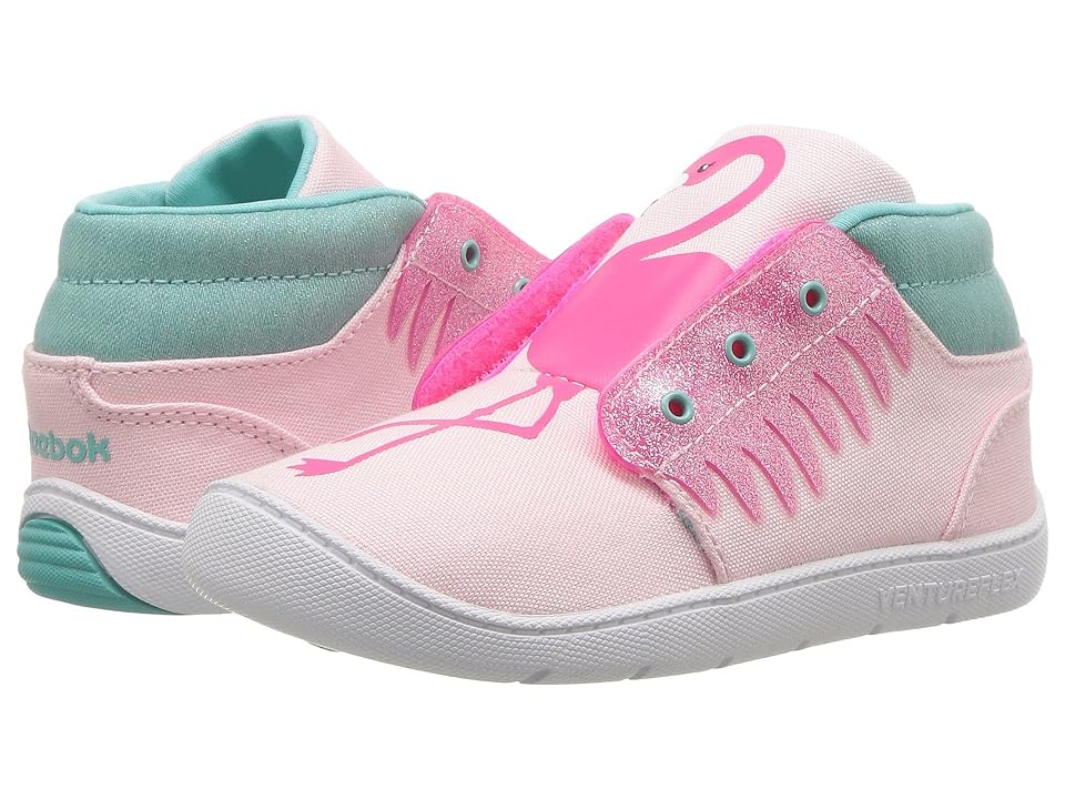 

Reebok Kids Venture Flex Chukka (Infant/Toddler) (Luster Pink/Acid Pink/White/Turquoise) Girls Shoes