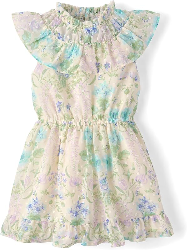 Gymboree Girls and Toddler Flutter Sleeve Dresses