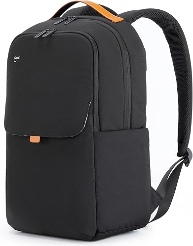 VGOAL Mochila para laptop para mujer, resistente al agua, con múltiples compartimentos, adecuada para la universidad y viajes, Fg6325 Negro,