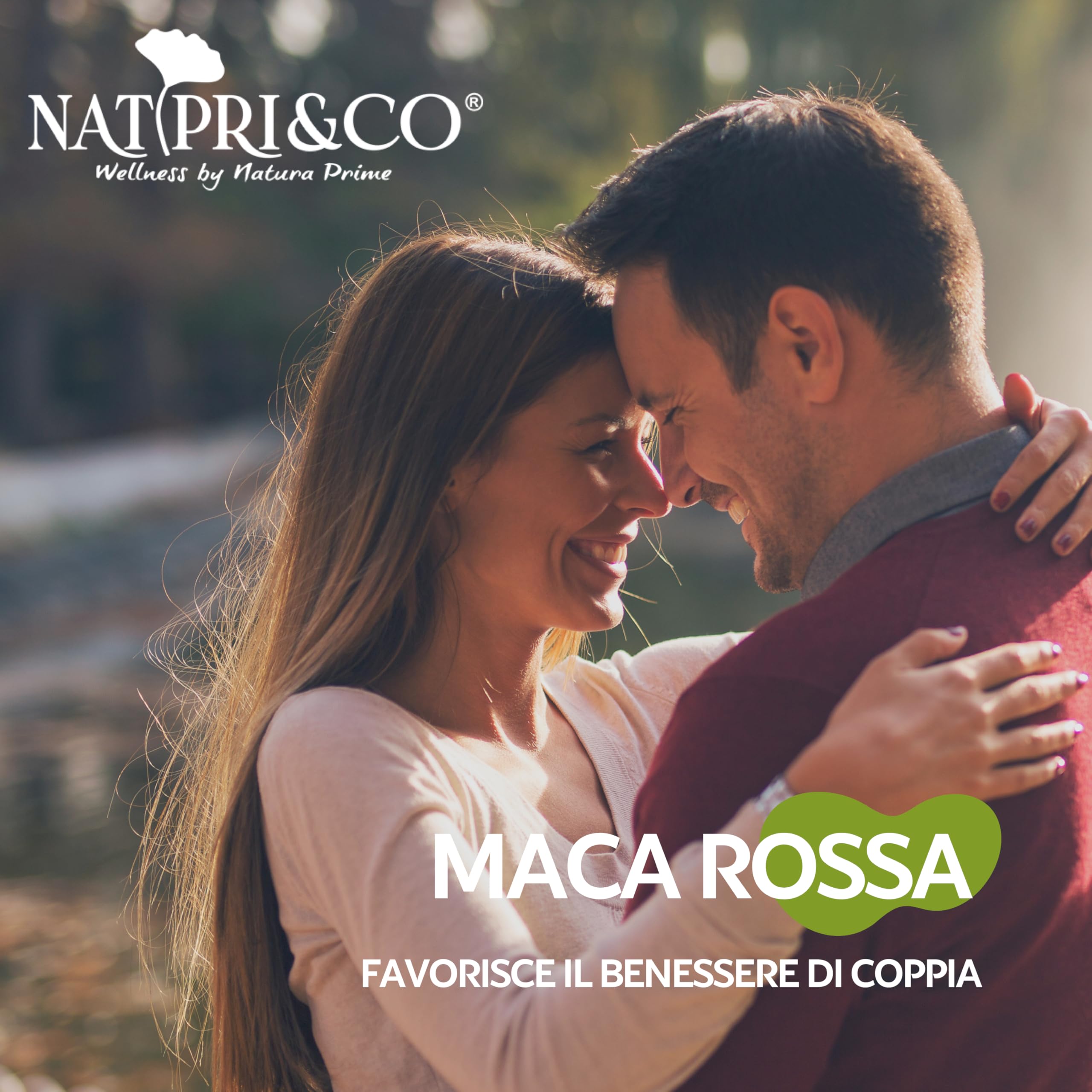 Natura Prime - Maca Rossa - Radice Energizzante, Migliora L'Equilibrio Ormonale Per Uomo E Donna - 60 Capsule - Vegano, Senza Glutine E Senza Lattosio