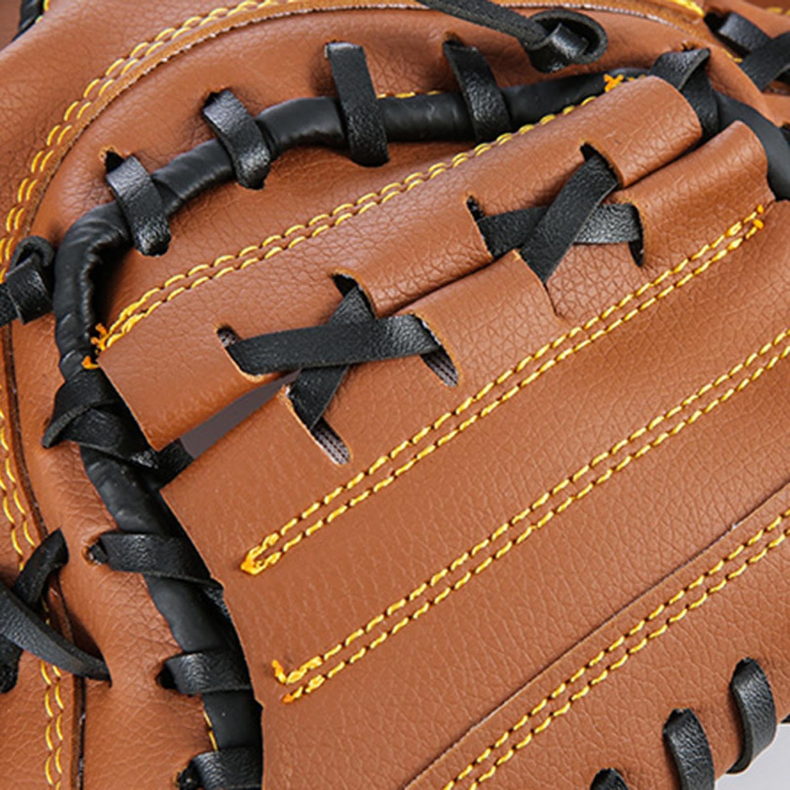 Mitaine de Receveur de Baseball, Gants de Softball,Softball Catcher Épaissir Mitaine de Baseball - Mitaine de Receveur Confortable, Gants de Terrain de Baseball et de Softball pour Hommes, Gants de