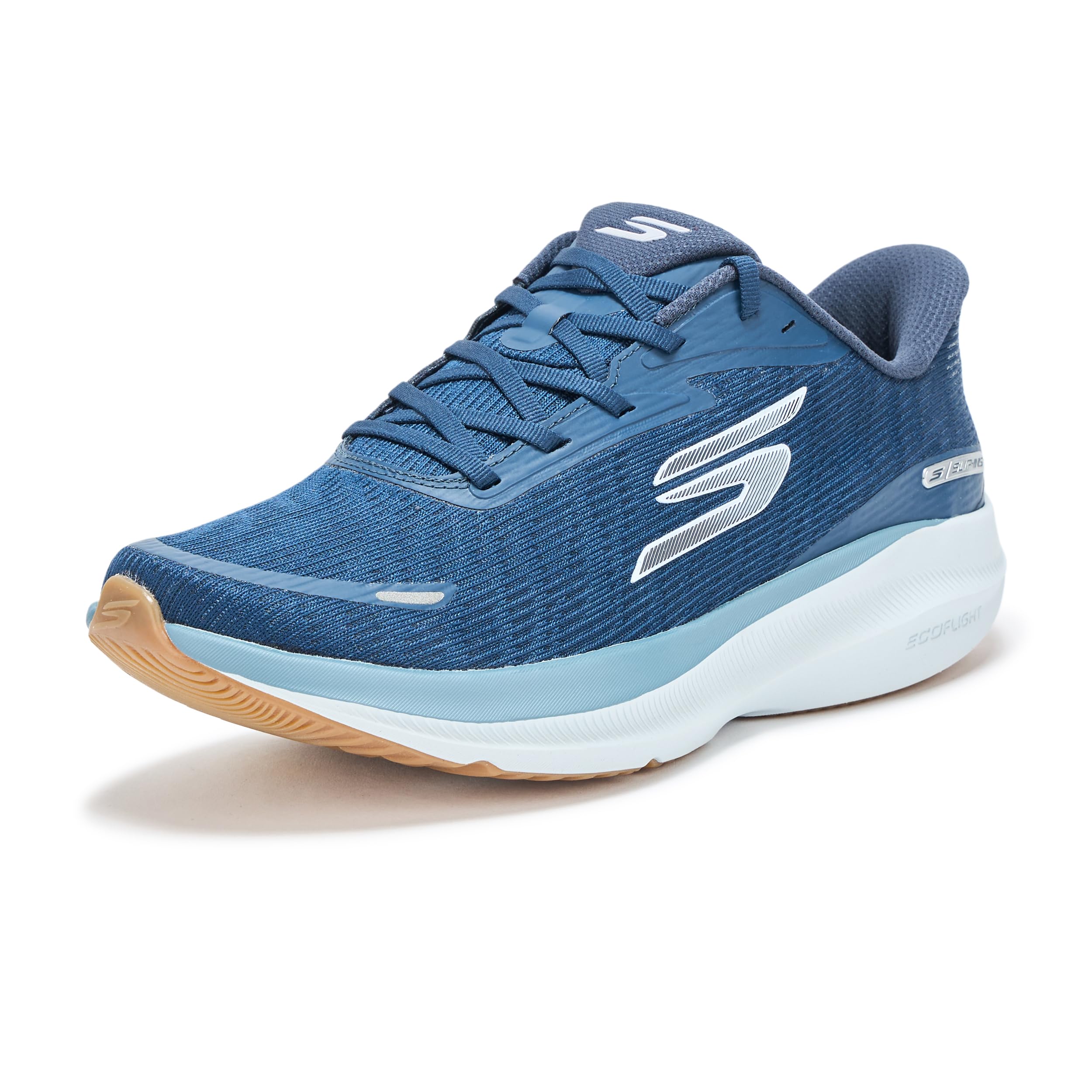 Skechers Hombre Aero Pulse Performance Running Shoes - Lightweight Engineered Mesh Low-Top Daily Runner with Arch Support Slip-In Entrenador