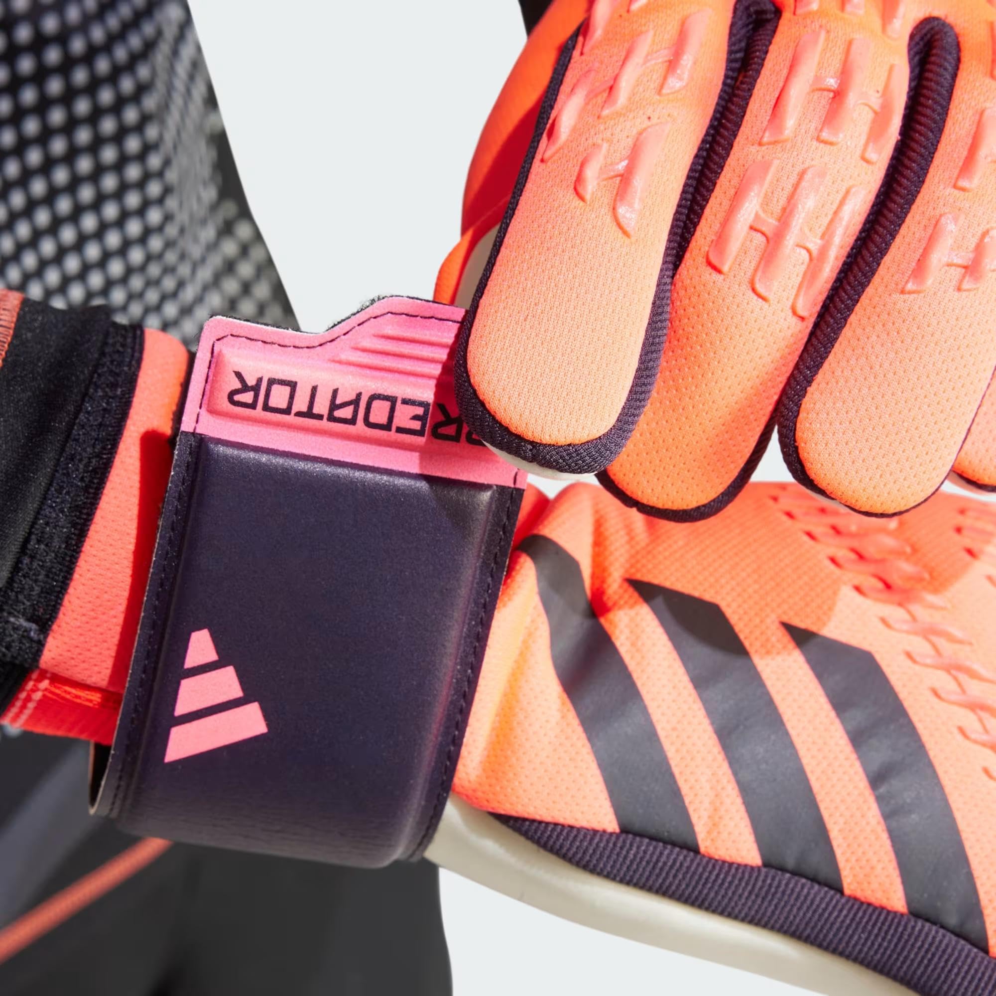 adidas Pred GL Lge - Guantes Unisex para Adultos, Color Rojo, Talla 9