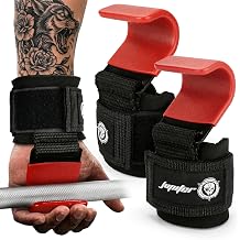 JUPITER Weight Lifting Grips Pair, Wrist Support for Heavy Lifting, Deadlifts, Pull Ups, Powerlifting & Gym Workouts
