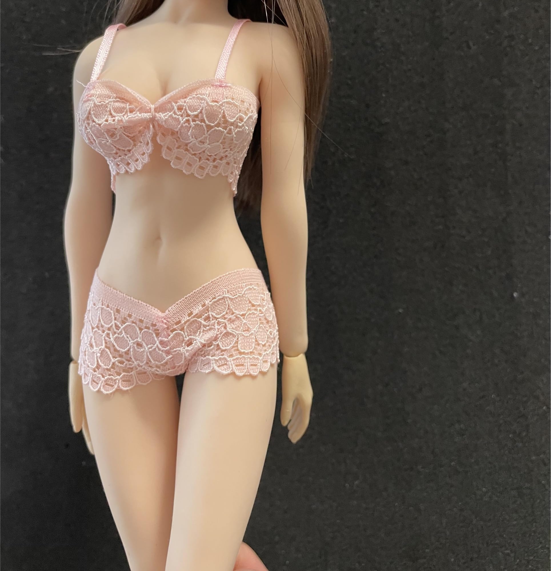 Vêtements en dentelle H6Y2 pour figurine 1/6 et poupée silicone de 30,5 cm