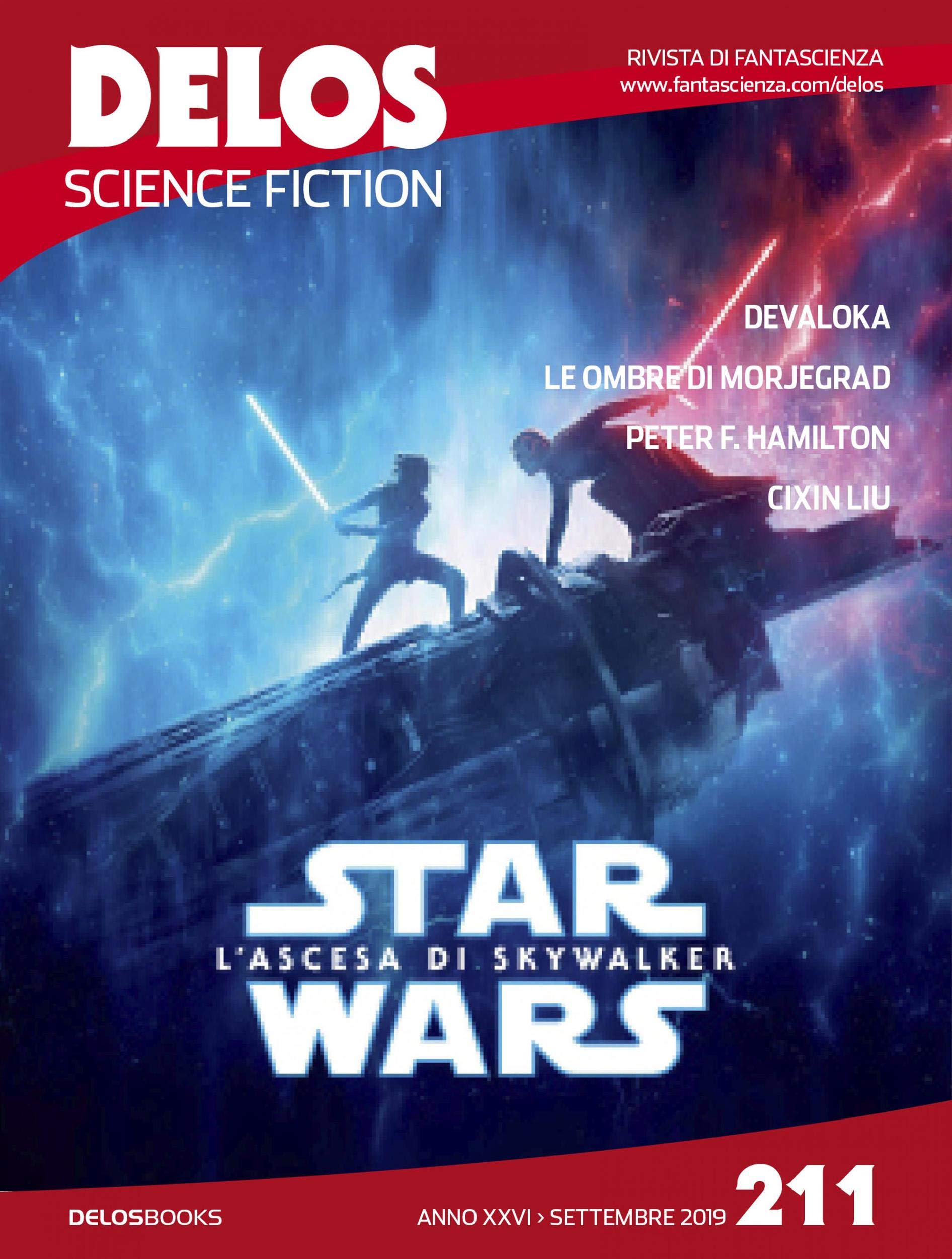 Cover of Delos Science Fiction, #211 - Novembre 2019