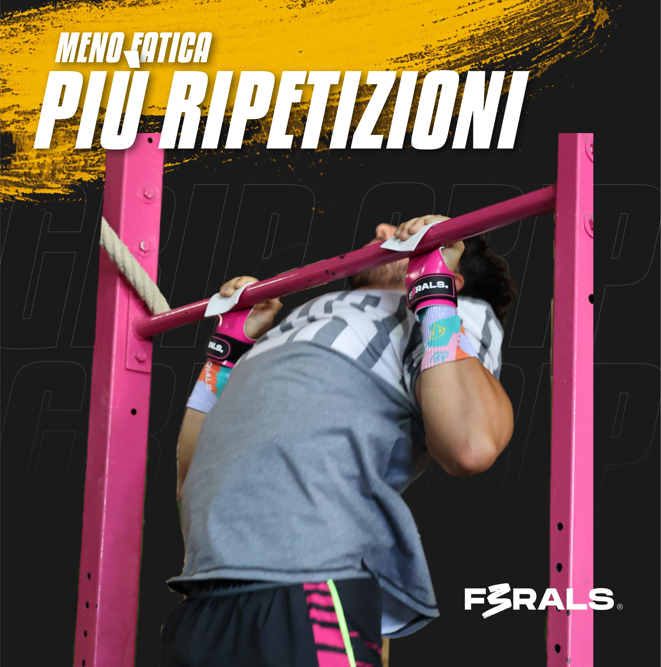Paracalli Palestra Cross Training | Grip 2.3mm Senza Magnesio - Guanti Fitness Protezione Mani Unisex