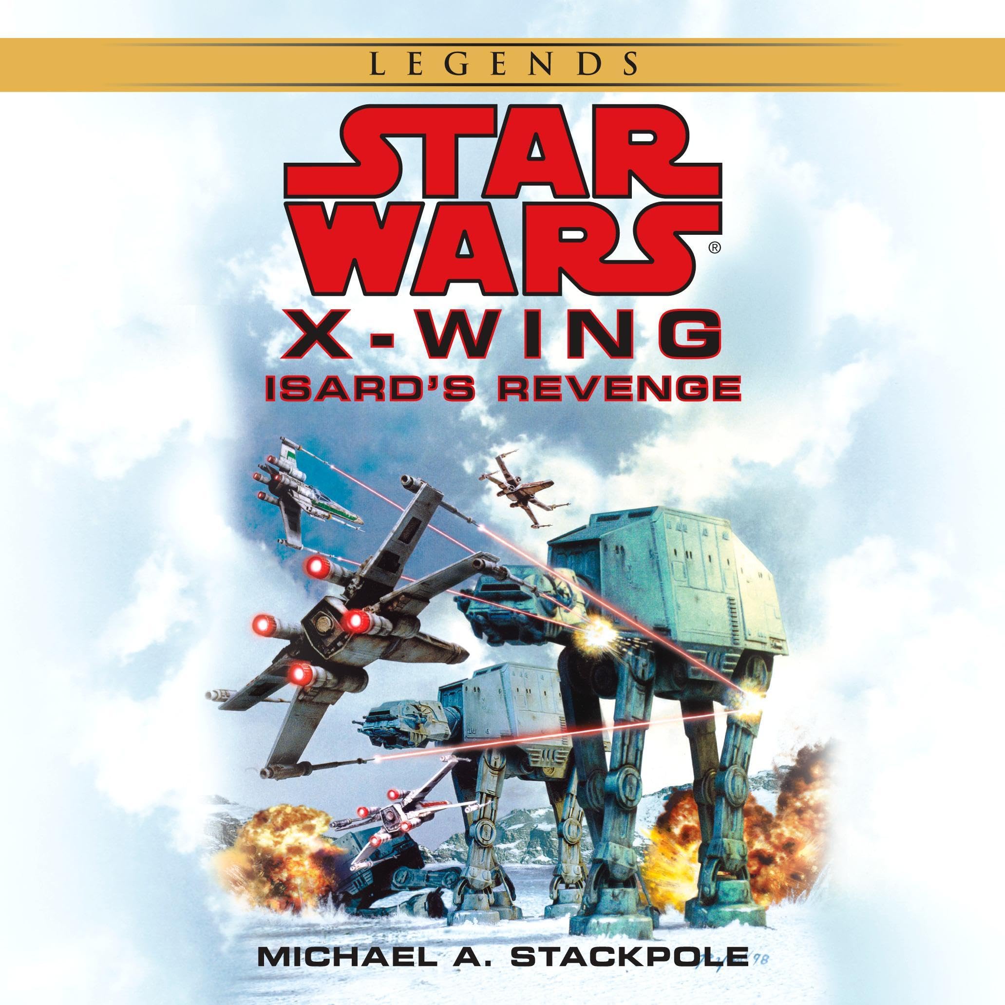 Cover art for Isard's Revenge: Star Wars Legends (Rogue Squadron)