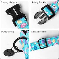 Vista 133 de DOGWONG Collar de perro de San Valentín, collar de perro con estampado de corazones para perros grandes, lindos collares de primavera, hembra