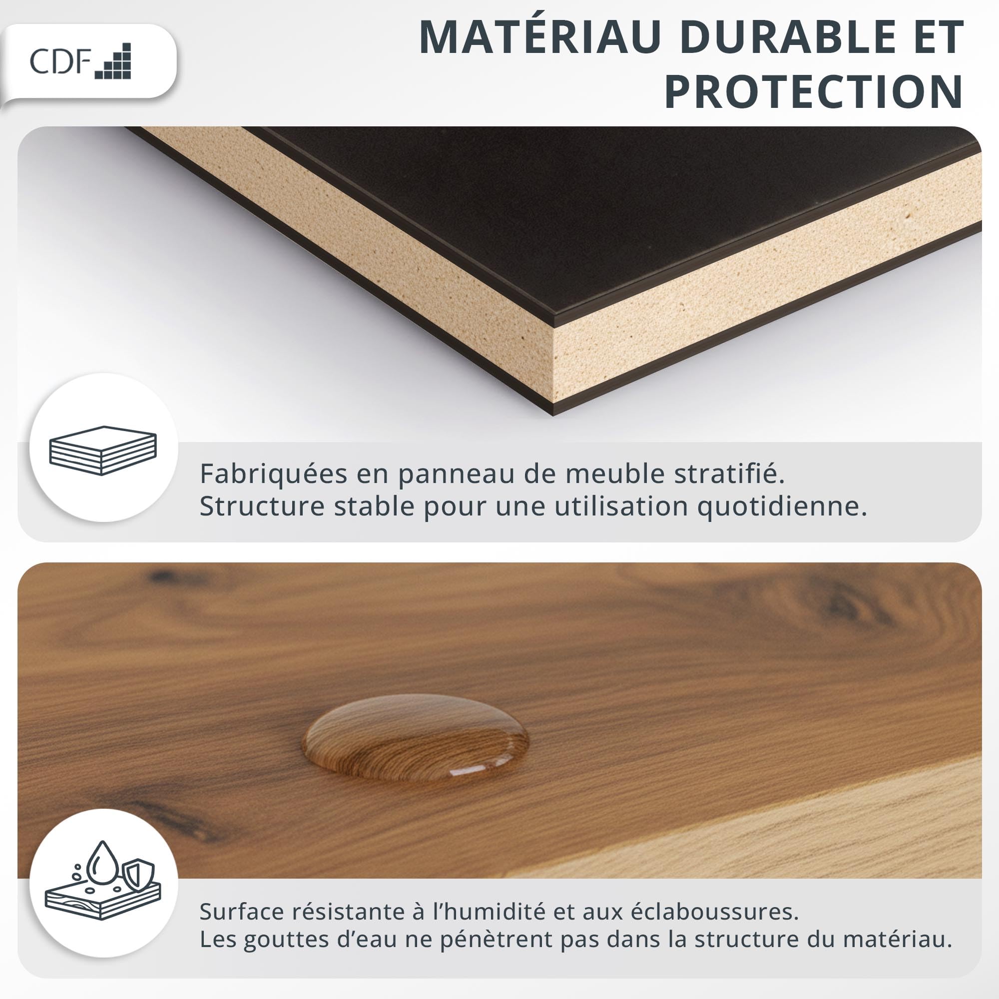 CDF Armoire de Salle de Bain Haute et étroite avec Panier à Linge, larg.: 31 cm Meuble de Rangement Adapté aux Petits Espaces, WC Couloir Blanc, 30x31x174 cm Résistant à l’Humidité