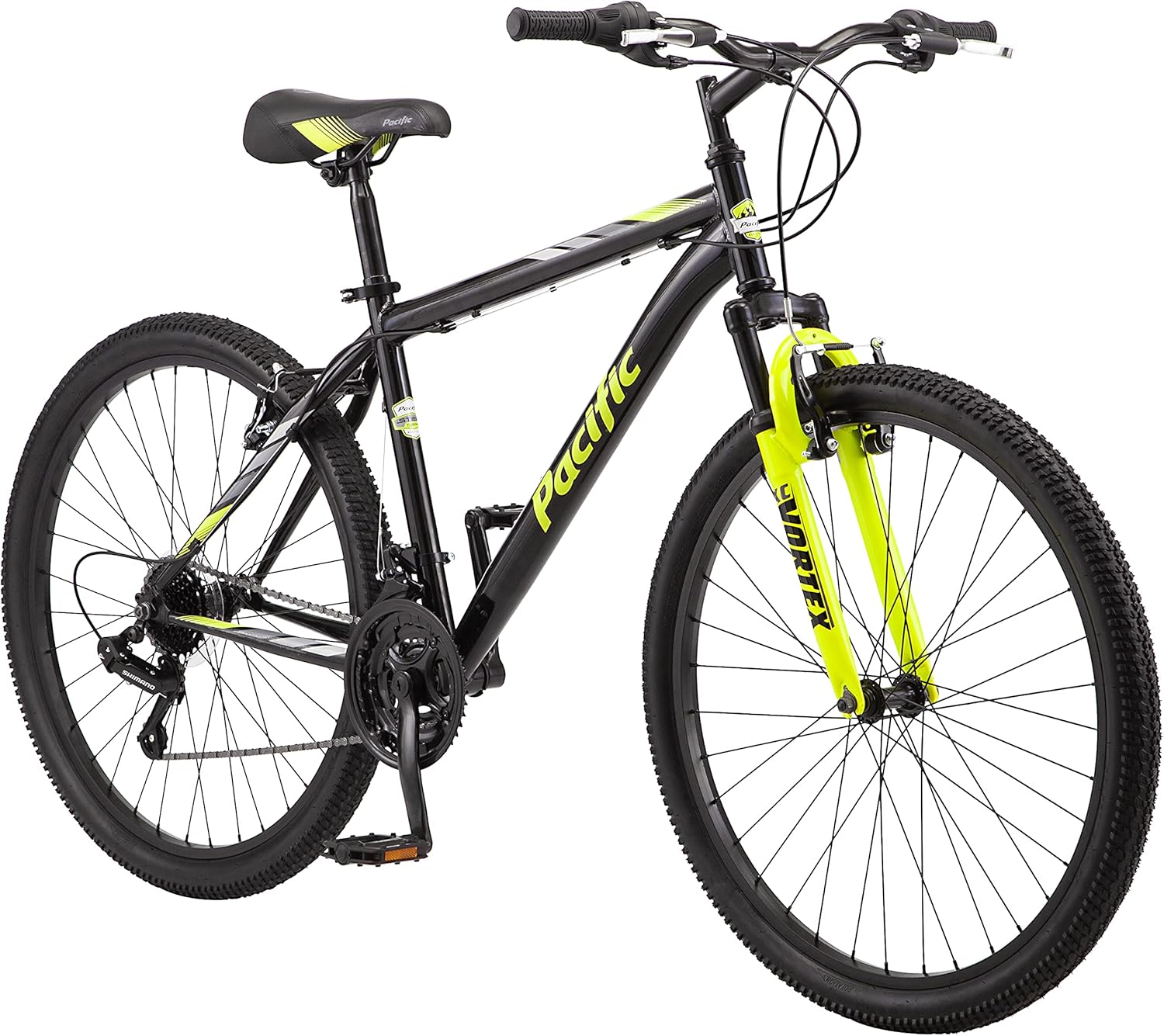 Pacific Cavern Mens Mountain Bike, 26Inch Wheels, 21