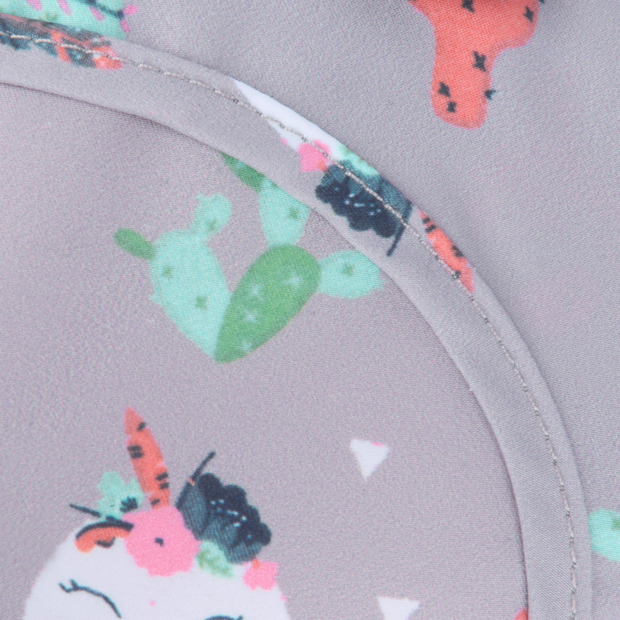 Bebamour mochila porta muñecas, 100% algodón, mochila infantil para accesorios de muñecas (Gris Animales)
