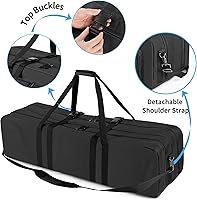 Vista 5 de samdew Funda para telescopio, bolsa de telescopio de doble capa para almacenamiento de telescopios astronómicos, funda acolchada de transporte