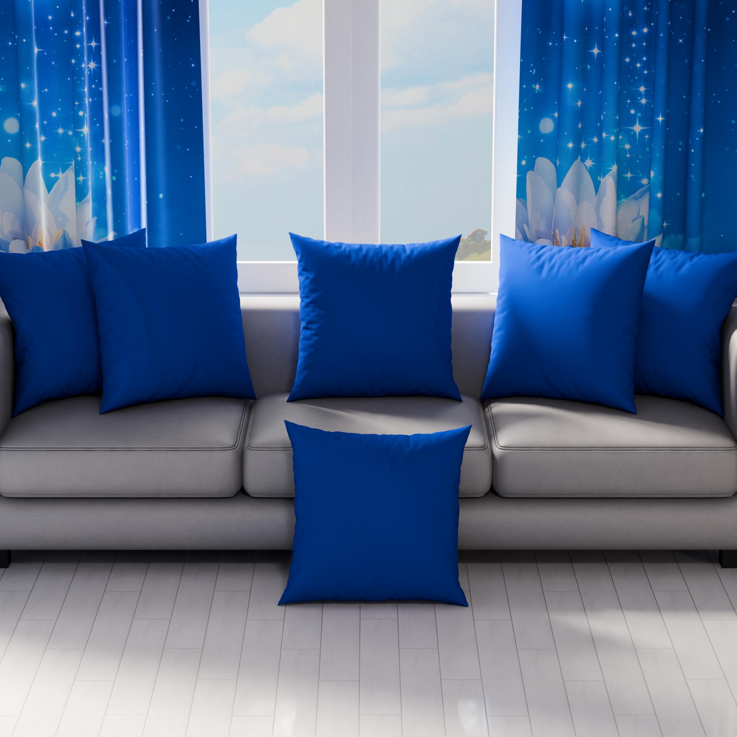PETTI Artigiani Italiani, Pair of 30x30 cm Microfiber Pillowcases, Bedroom Cushions, Sofa, Set of 2 Cushion Covers - Image 3