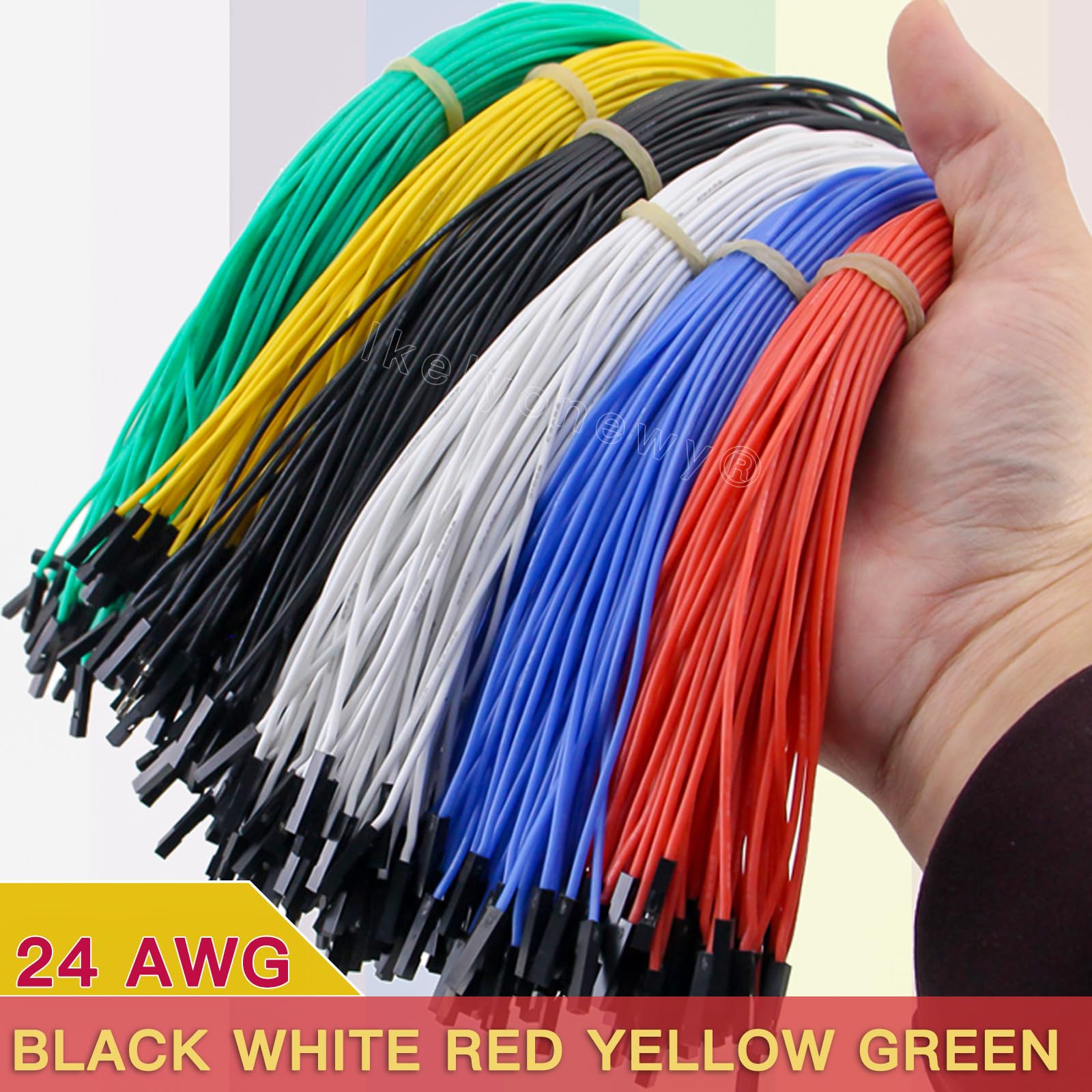 Amazon.co.jp: ブレッドボードジャンパーデュポンワイヤー 24Awg 