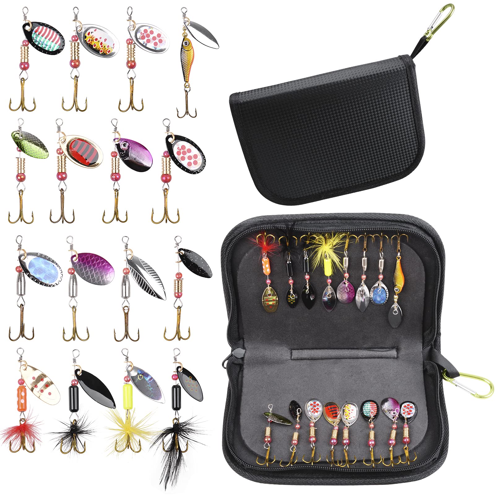 Amazon | ハードルアー スピナールアー トラウト バス釣り 渓流 管釣り  