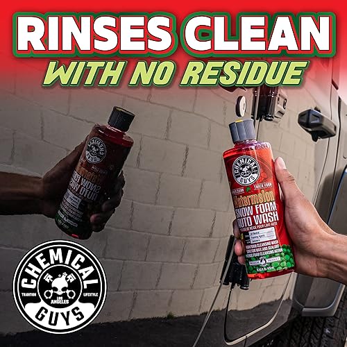 Miniatura 10 de Chemical Guys CWS208 - Pulverizador de espuma de sandía para lavar el auto (funciona con cañones de espuma, pistolas de espuma o cubos de lavado),