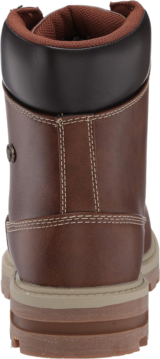 Lugz Mens Empire Hi Lace Up Casual Boots Ankle - Beige 7 Roasted Chestnut/Bark/Cream/Gum