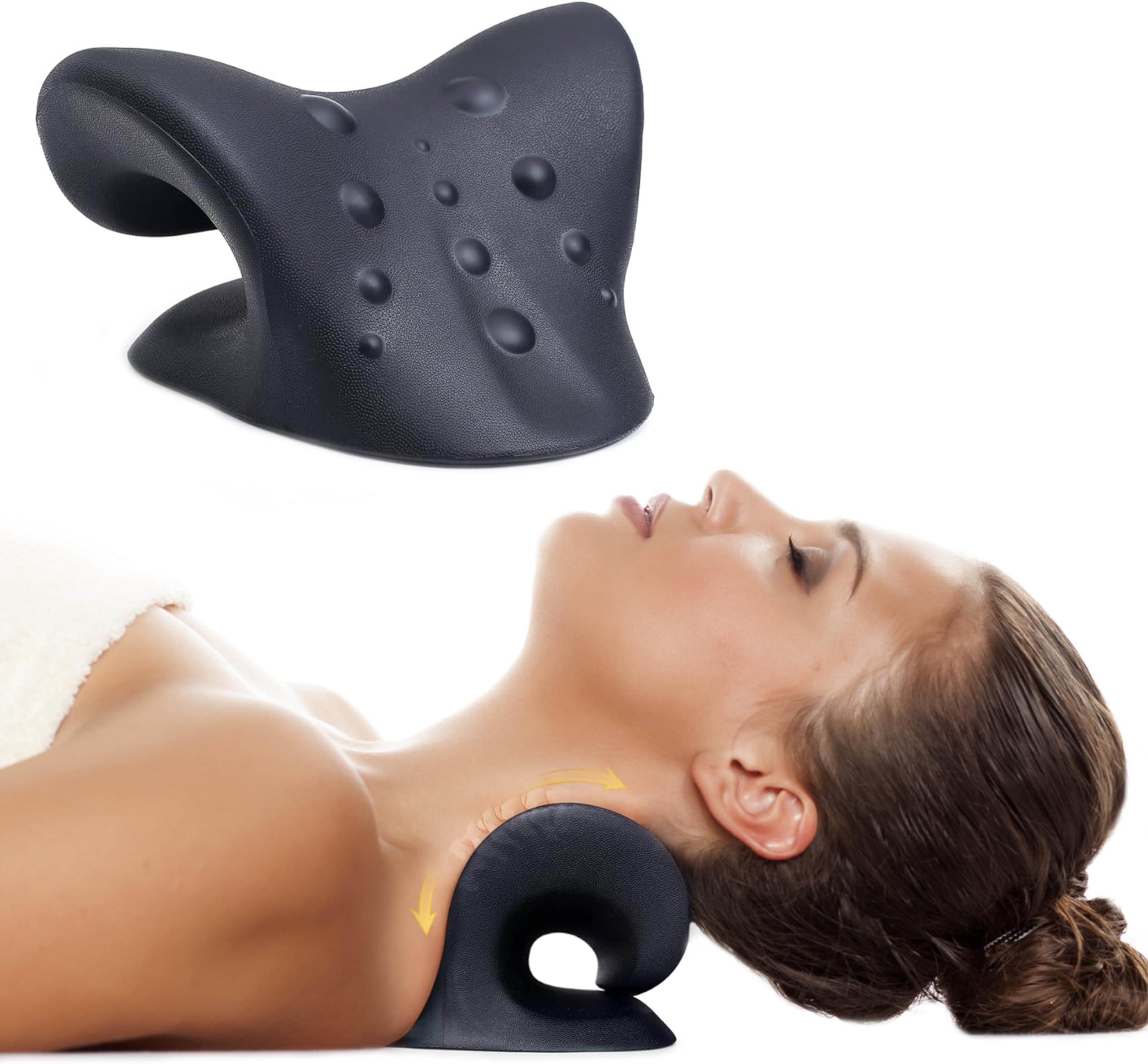 Fanlecy Neck and Shoulder Relaxer, Neck Cervical Traction