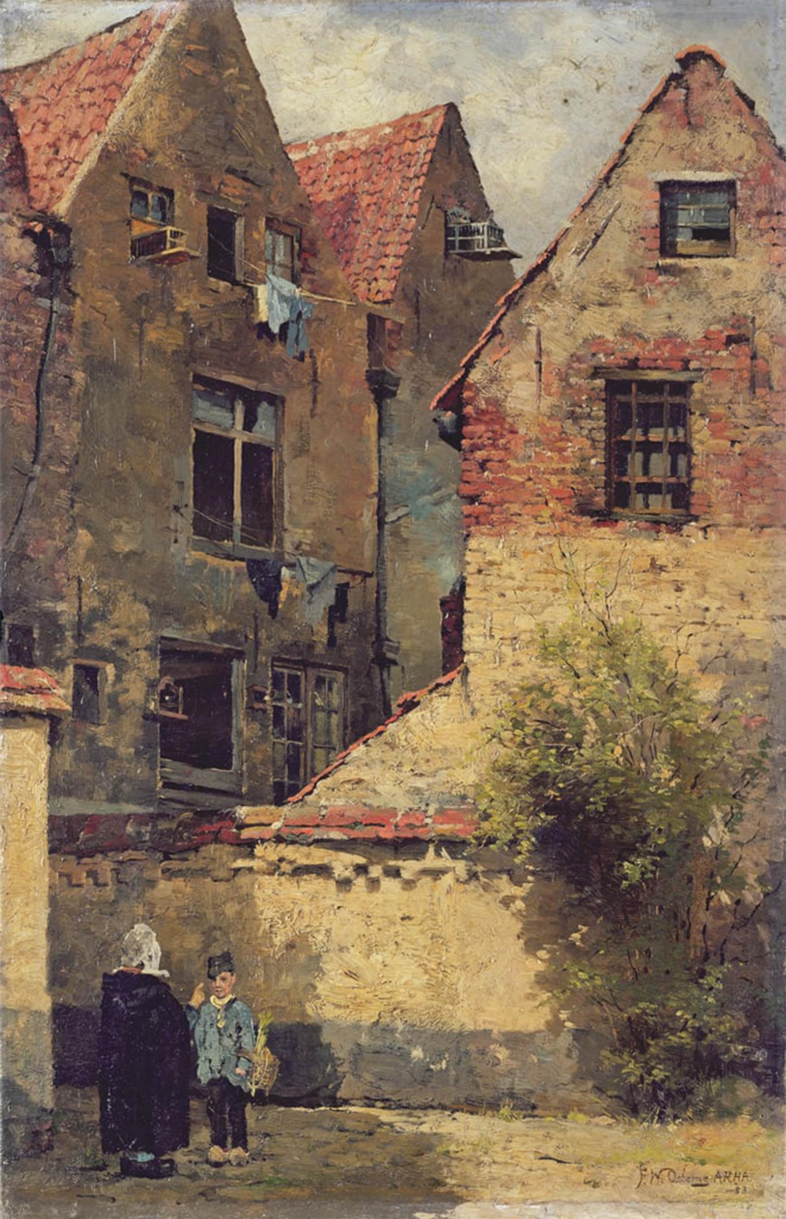 Impression tableaux peinture sur toile Osborne chef d'œuvre Anvers