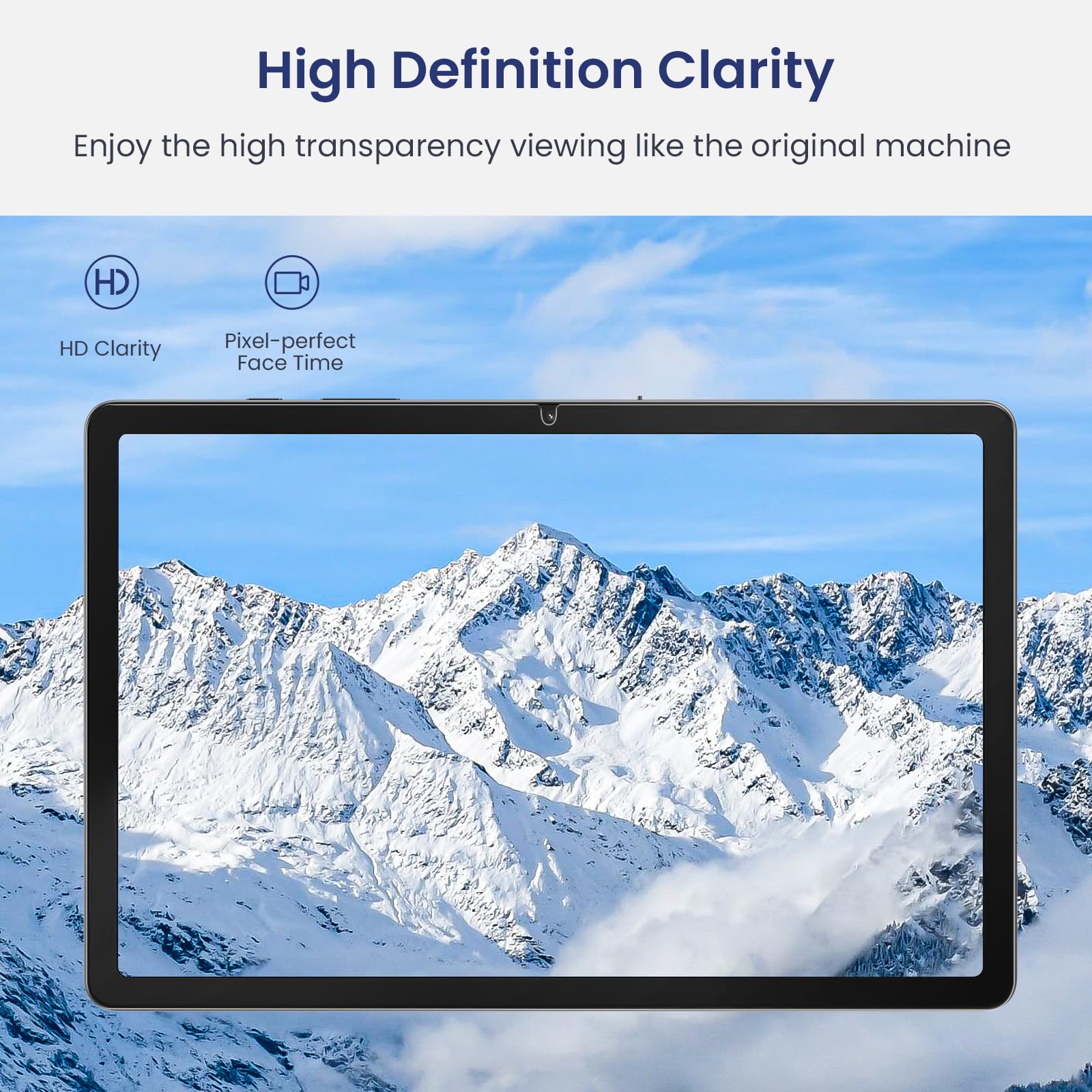 MoKo 2 Pezzi Vetro Temperato per Samsung Galaxy Tab A11 Plus 11 Inch 2025, Pellicola Protettiva HD