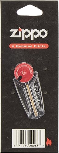 Zippo Encendedor FLINTS 6 PK MfrPartNo 2406N